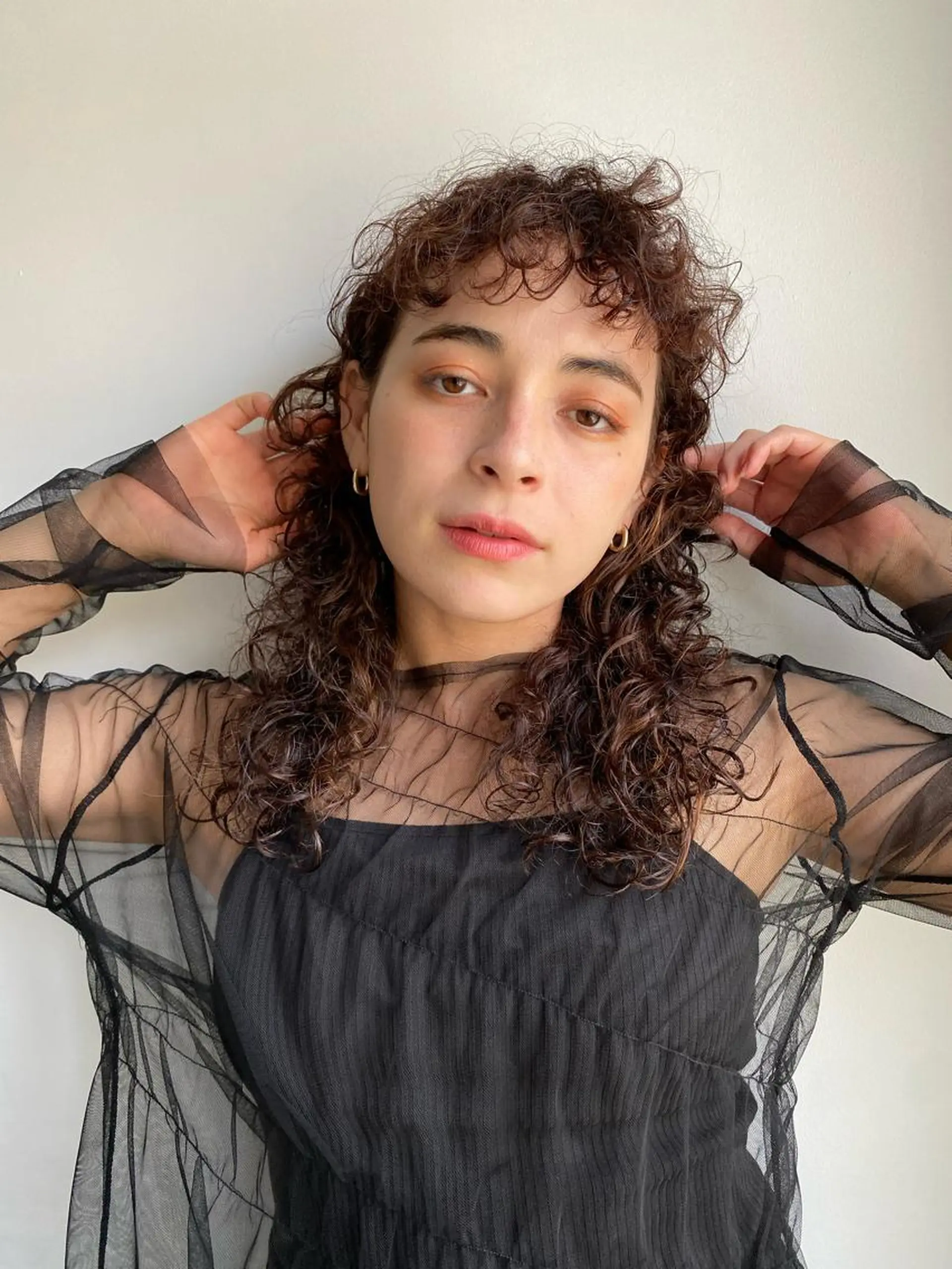 ロング カラー パーマ トリートメント Hayashi Shioriのヘアスタイル