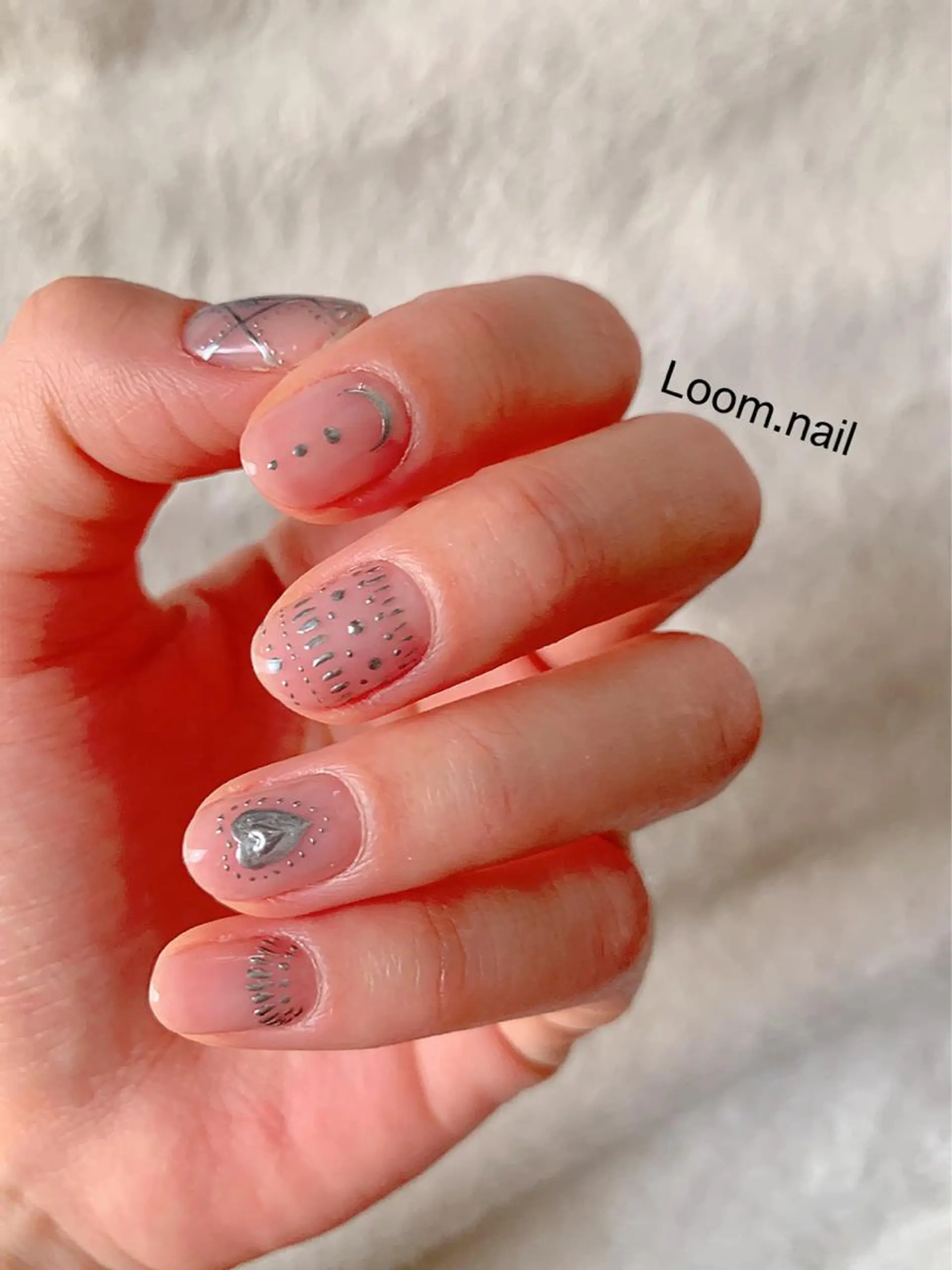 ネイル アートネイル Loom所属・hrd manamiのネイルデザイン