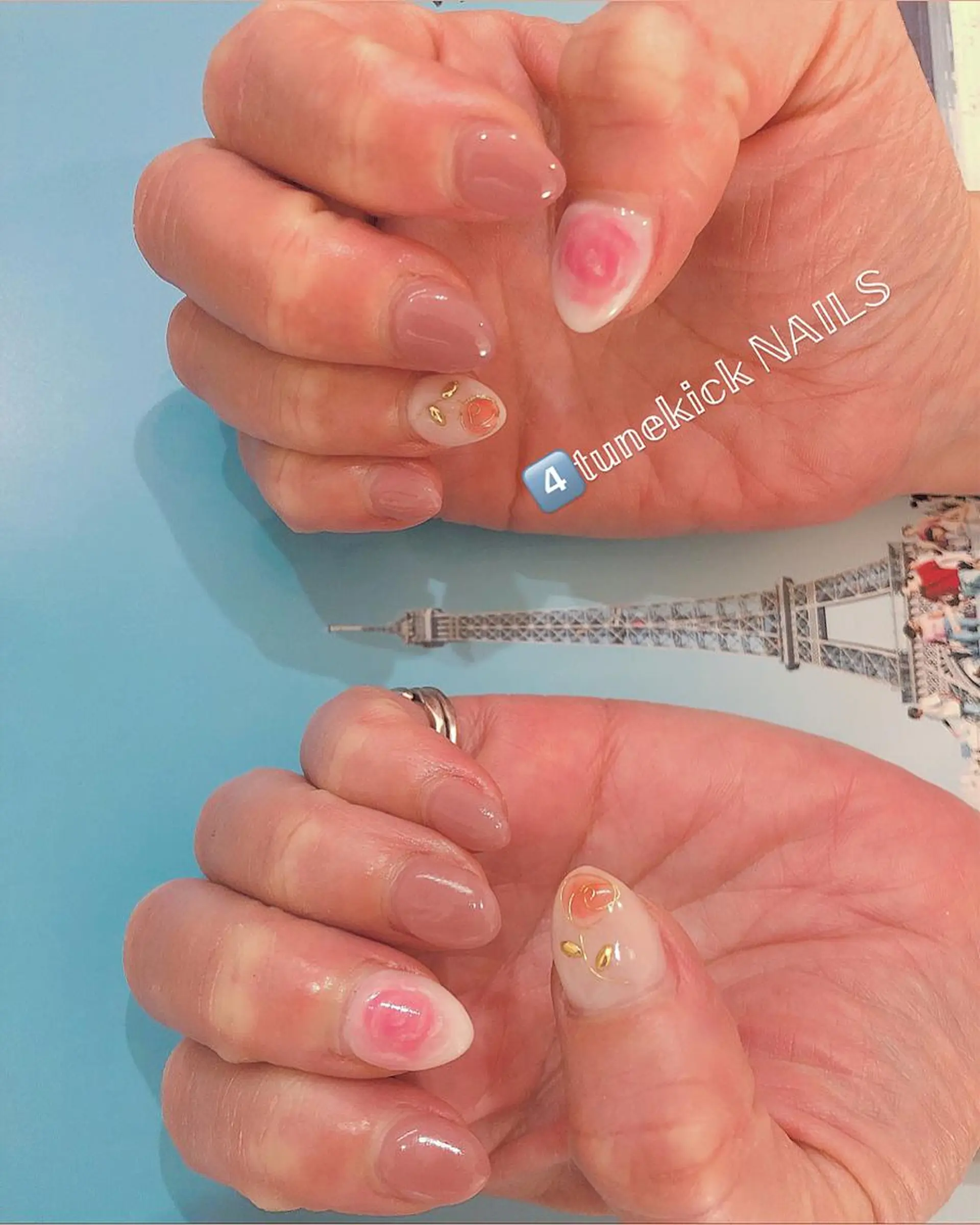 ネイル 4tunekick NAILS(フォーチュンキックネイルズ)所属・光森 淳子のネイルデザイン