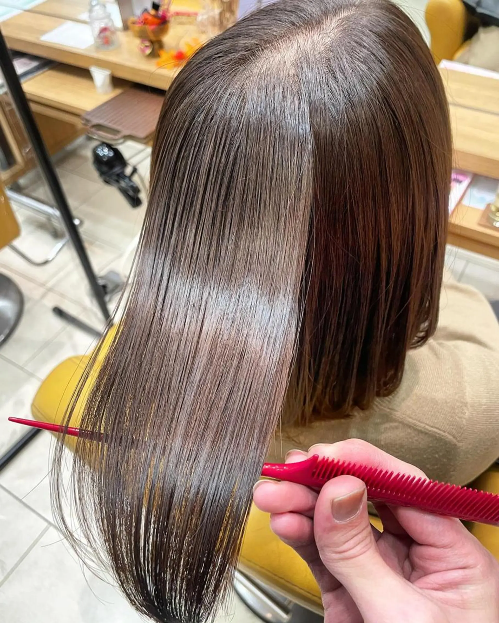 ロング 髪質改善 トリートメント ♦️モテ髪創作者 SUGA♦️のヘアスタイル