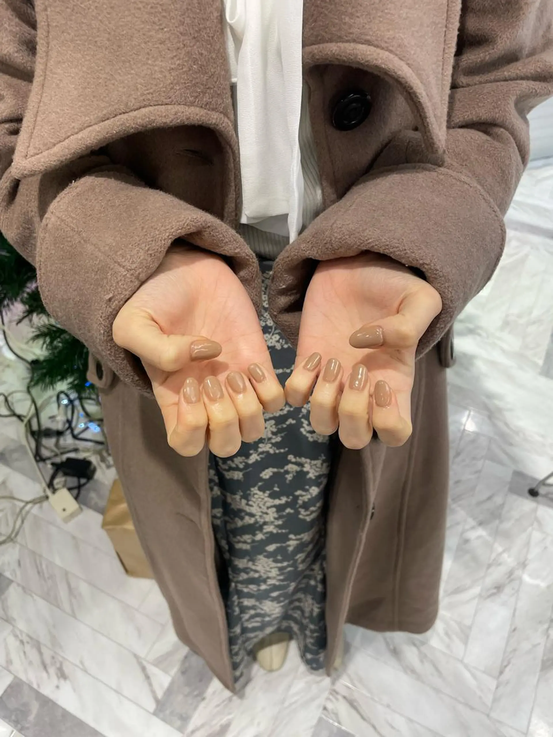 ネイル ワンカラーネイル 🧁はるひ/ ZEST Ivy🎀のヘアスタイル