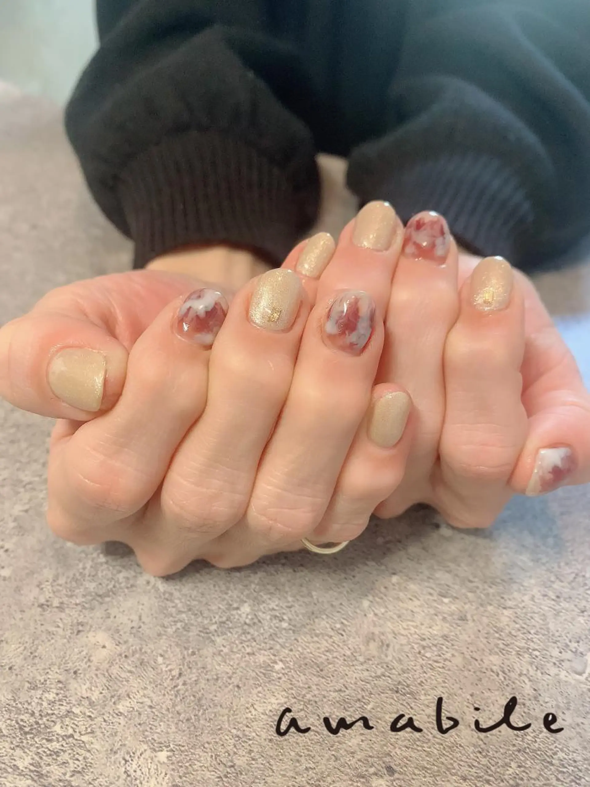 ネイル amabile nailのネイルデザイン