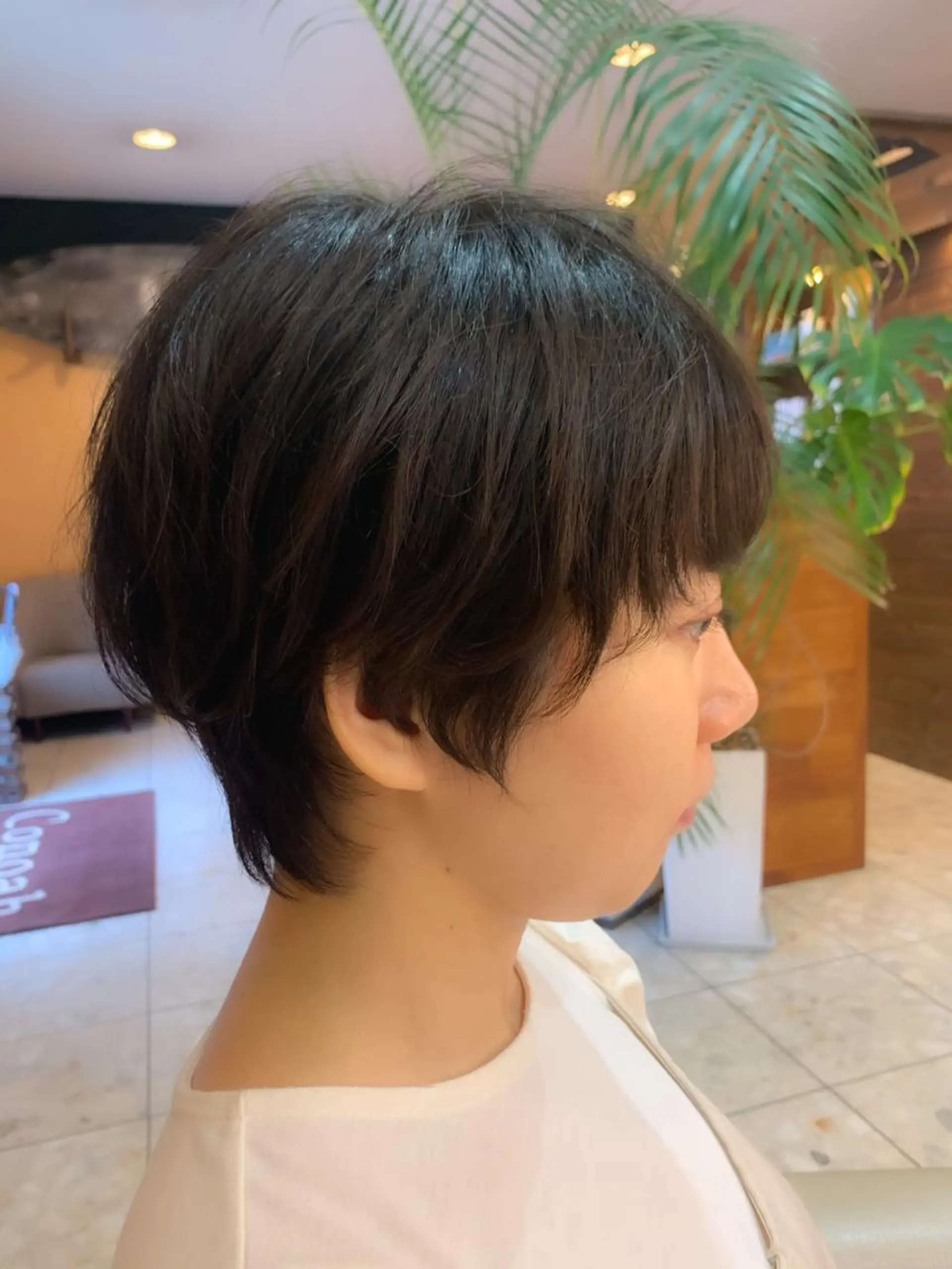 ショート パーマ 縮毛矯正/髪質改善 飯田公祐のヘアスタイル