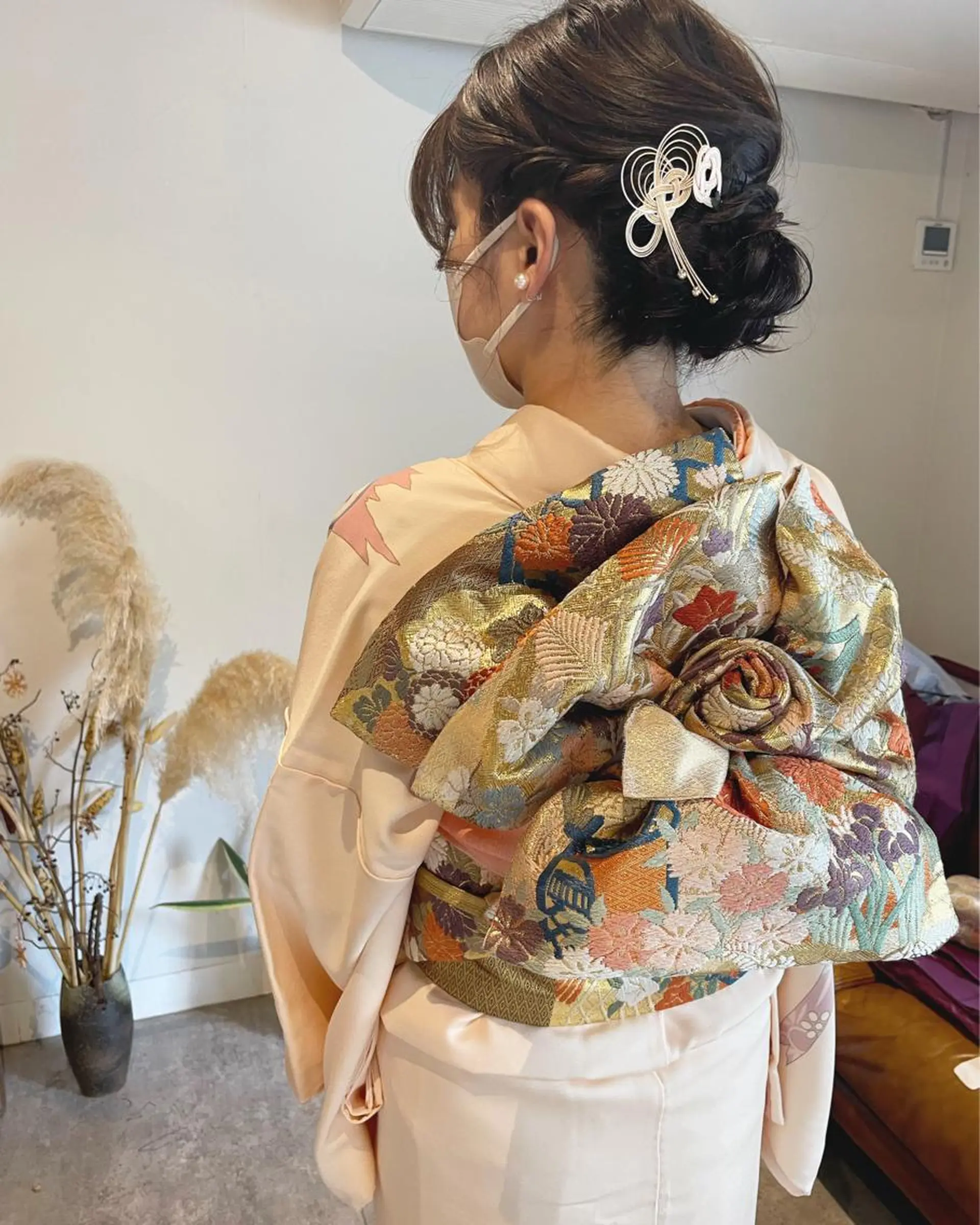 ヘアアレンジ 着付け HARE 川崎晴佳のヘアスタイル