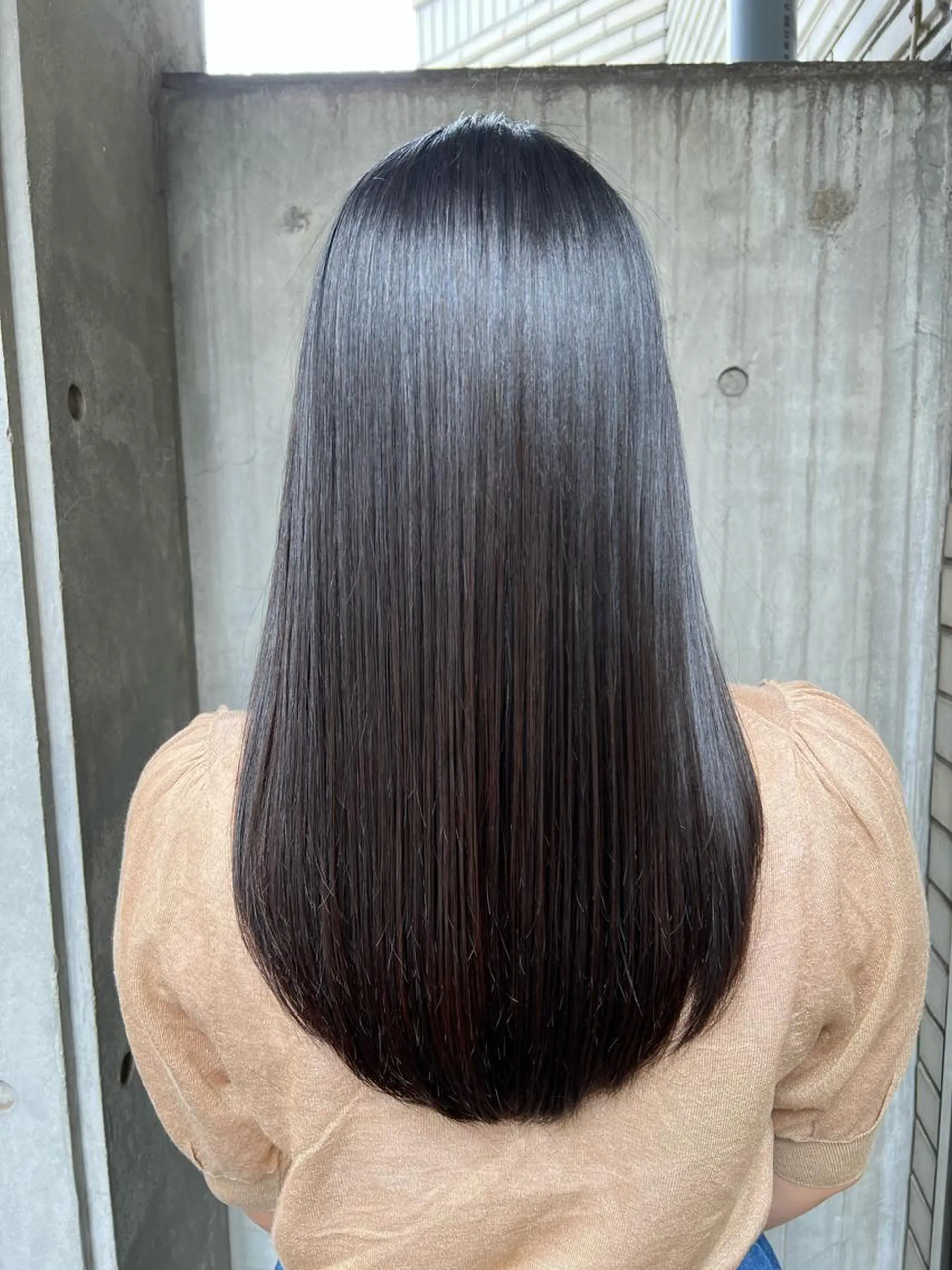 ロング 髪質改善 トリートメント muze所属・髪質改善/酸性ストレ ート/ブリーチ縮毛のヘアスタイル