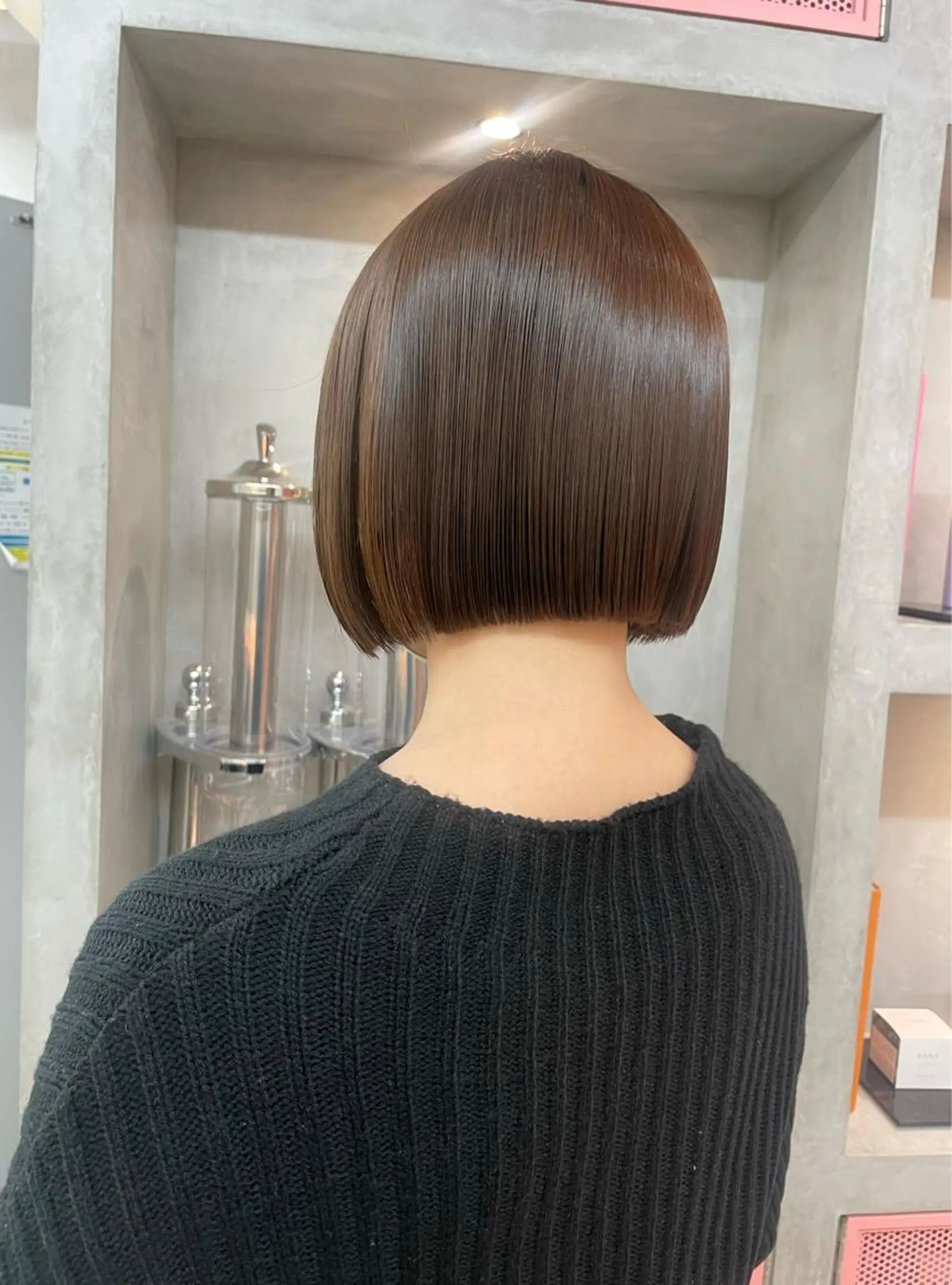 ショート Misaki /ボブ/縮毛矯正のヘアスタイル