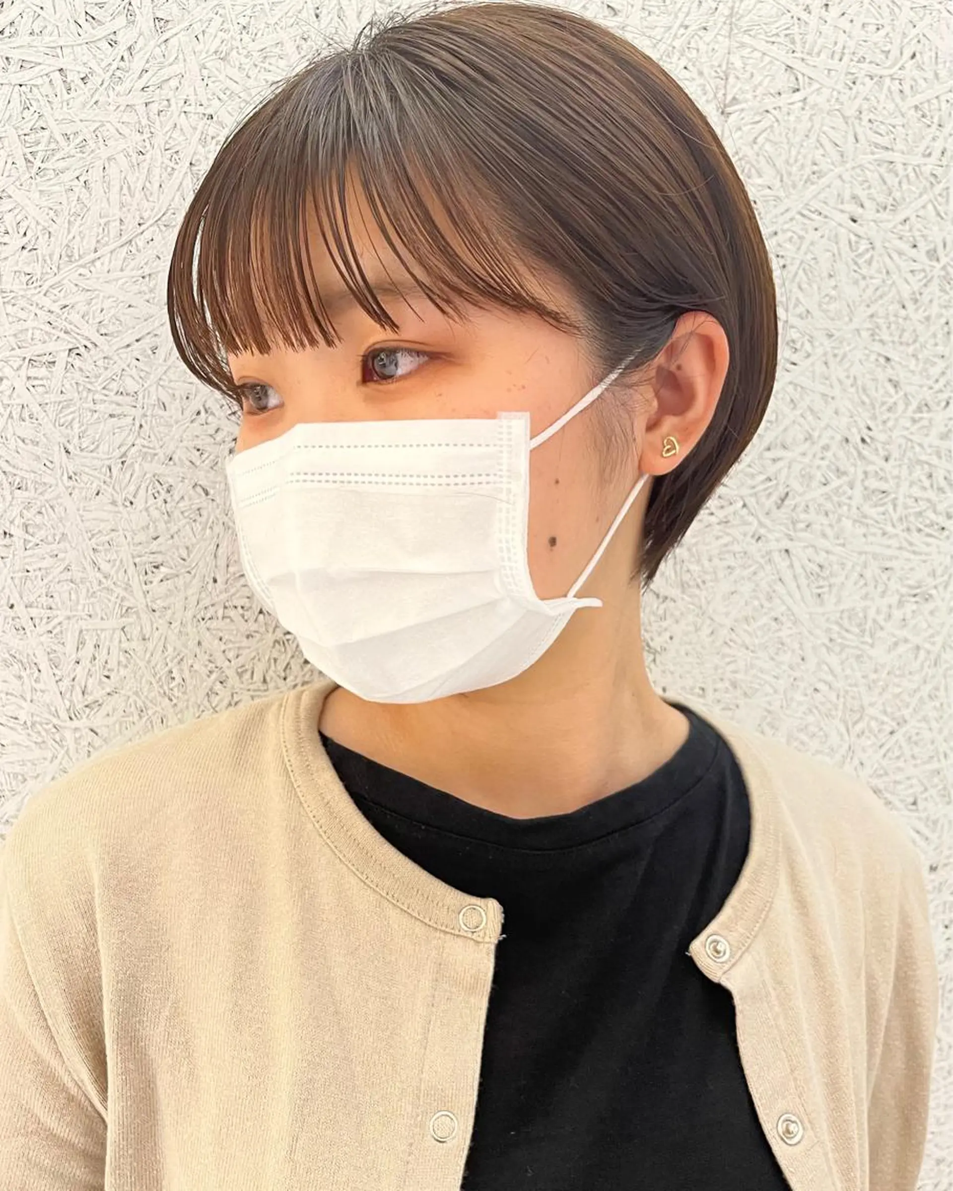 ショート カラー ショートヘア ヘアカラー トリートメント SOYON 🤍CHIZU🤍.のヘアスタイル