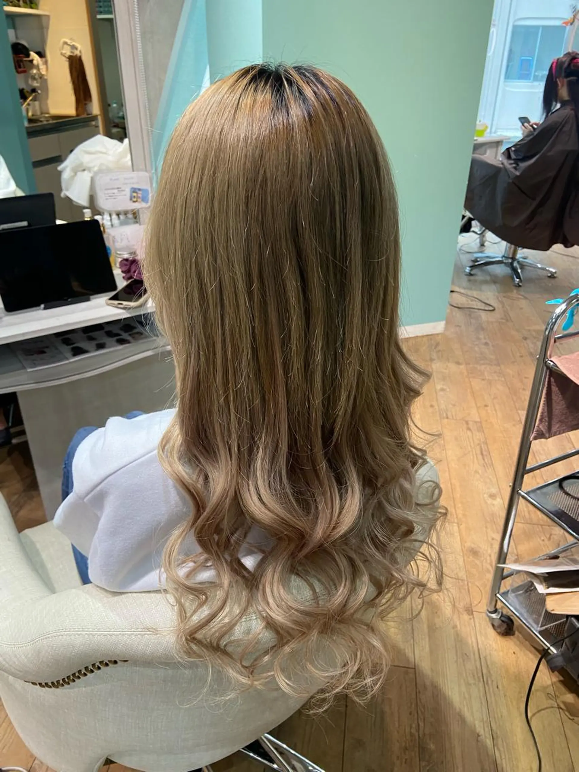 エクステ 🧸プルエクステ❤︎ ネイルKAO🧸のヘアスタイル