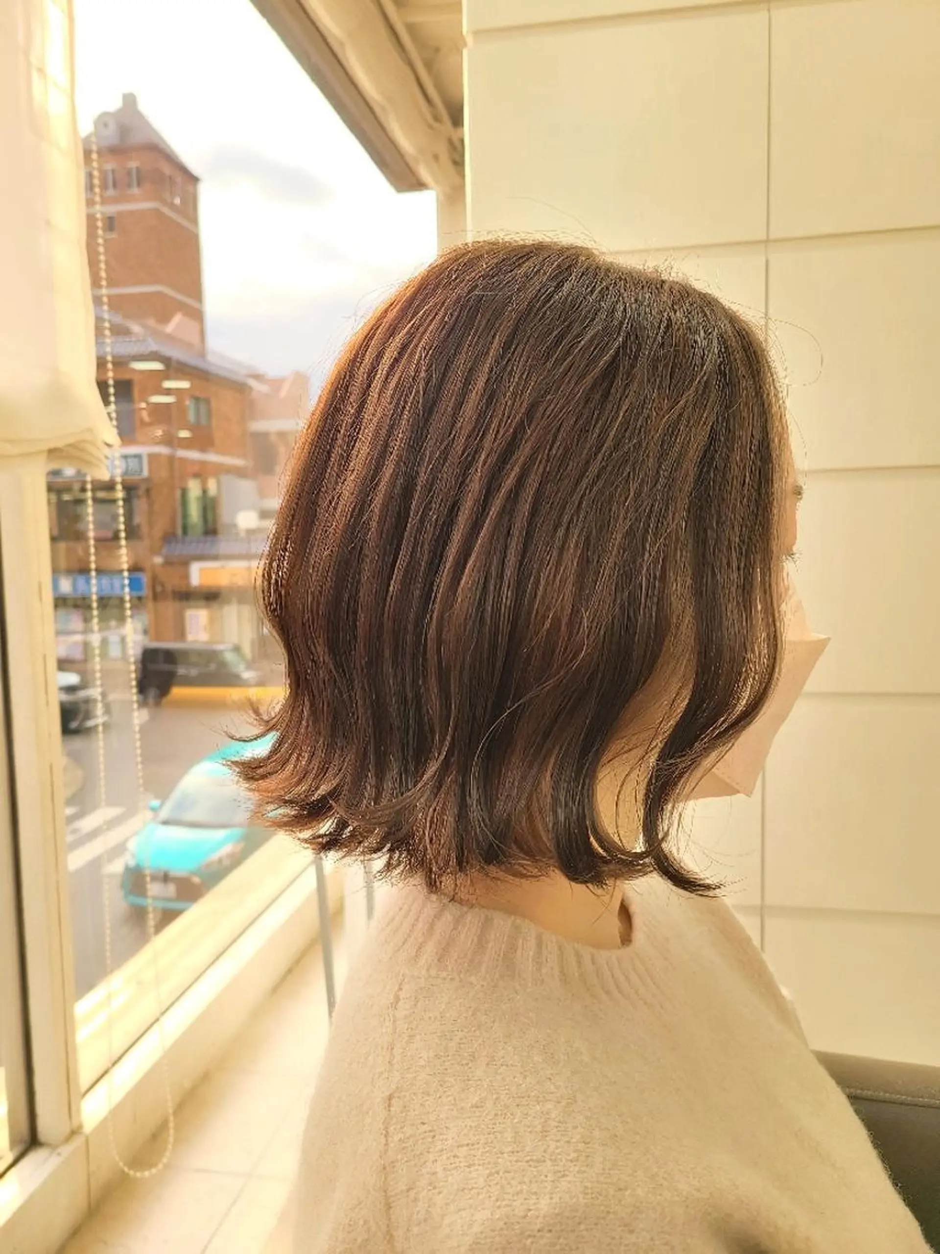 ミディアム GO TODAYシェアサロン岡山店所属・🎗️髪質改善・美髪 艶髪🥇小西邦生のヘアスタイル