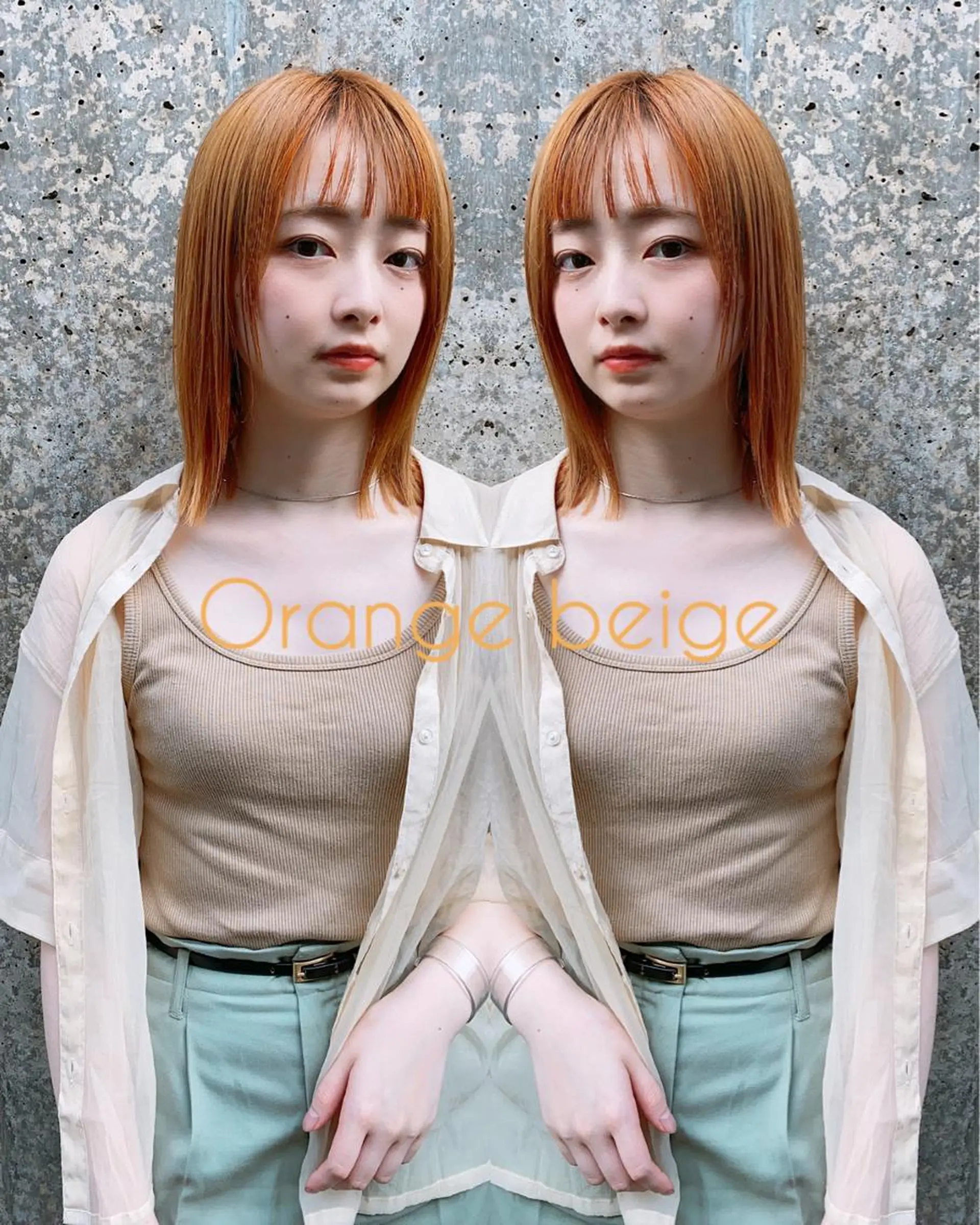 ミディアム カラー ブリーチ nambu-GARDEN所属・上田 昂雅のヘアスタイル