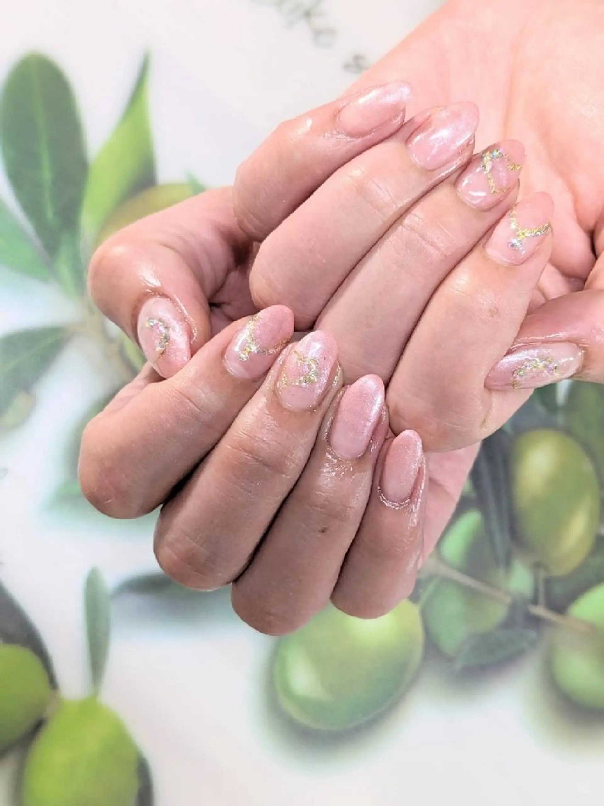 ネイル バレンタイン ハンドネイル ネイルサロンベルティ .keikoのネイルデザイン