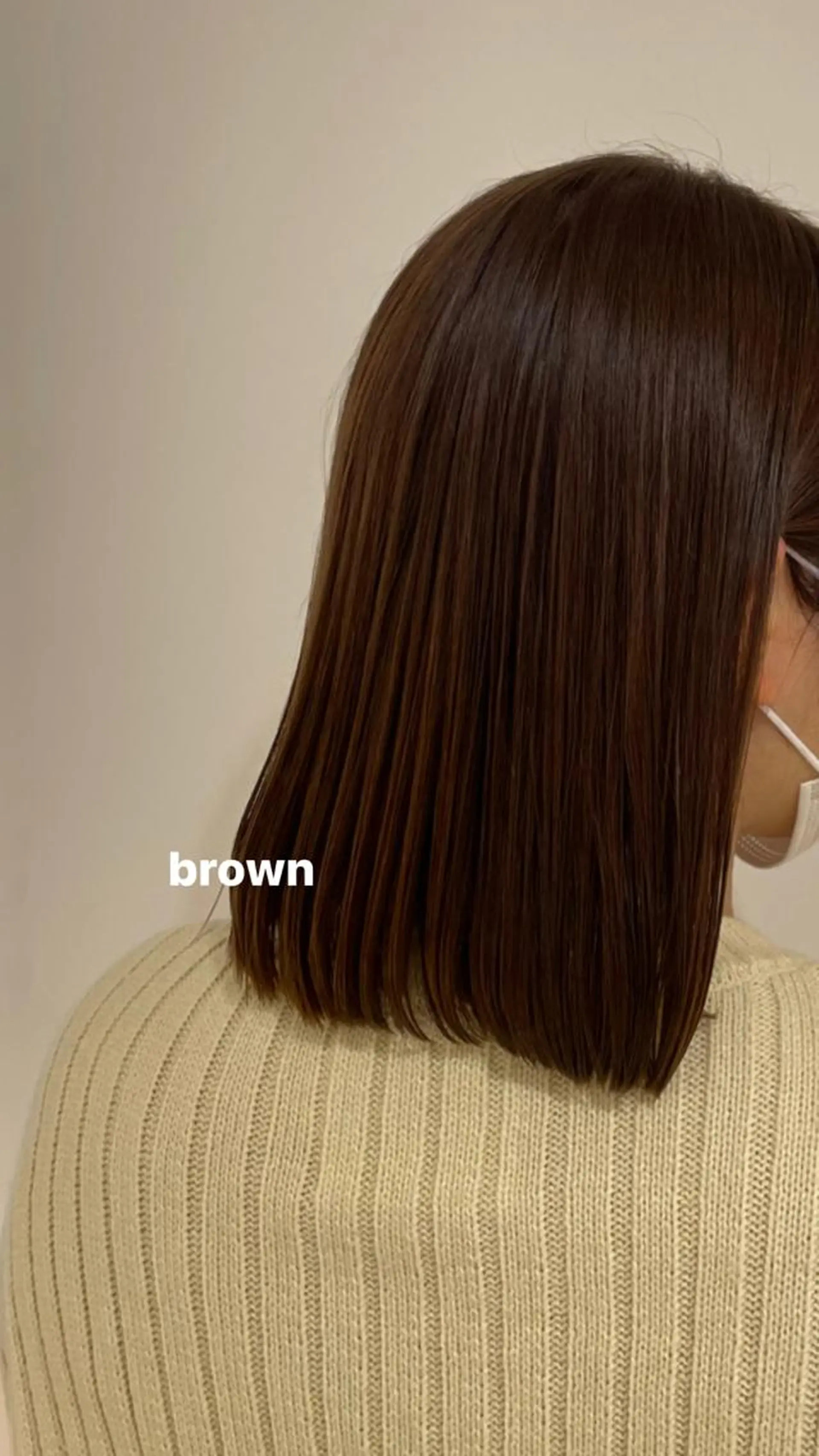 ミディアム カラー noa ☪︎のヘアスタイル