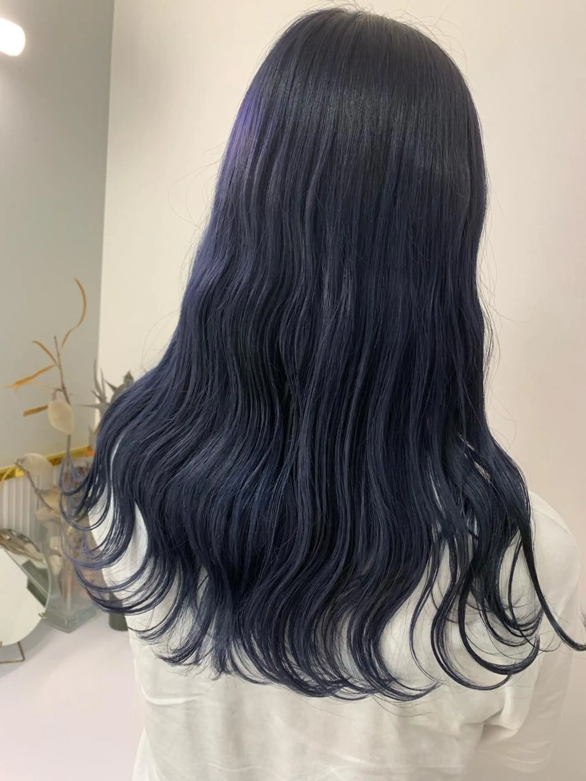 ロング カラー ヘアカラー トリートメント 髪質改善will hairdesignのヘアスタイル