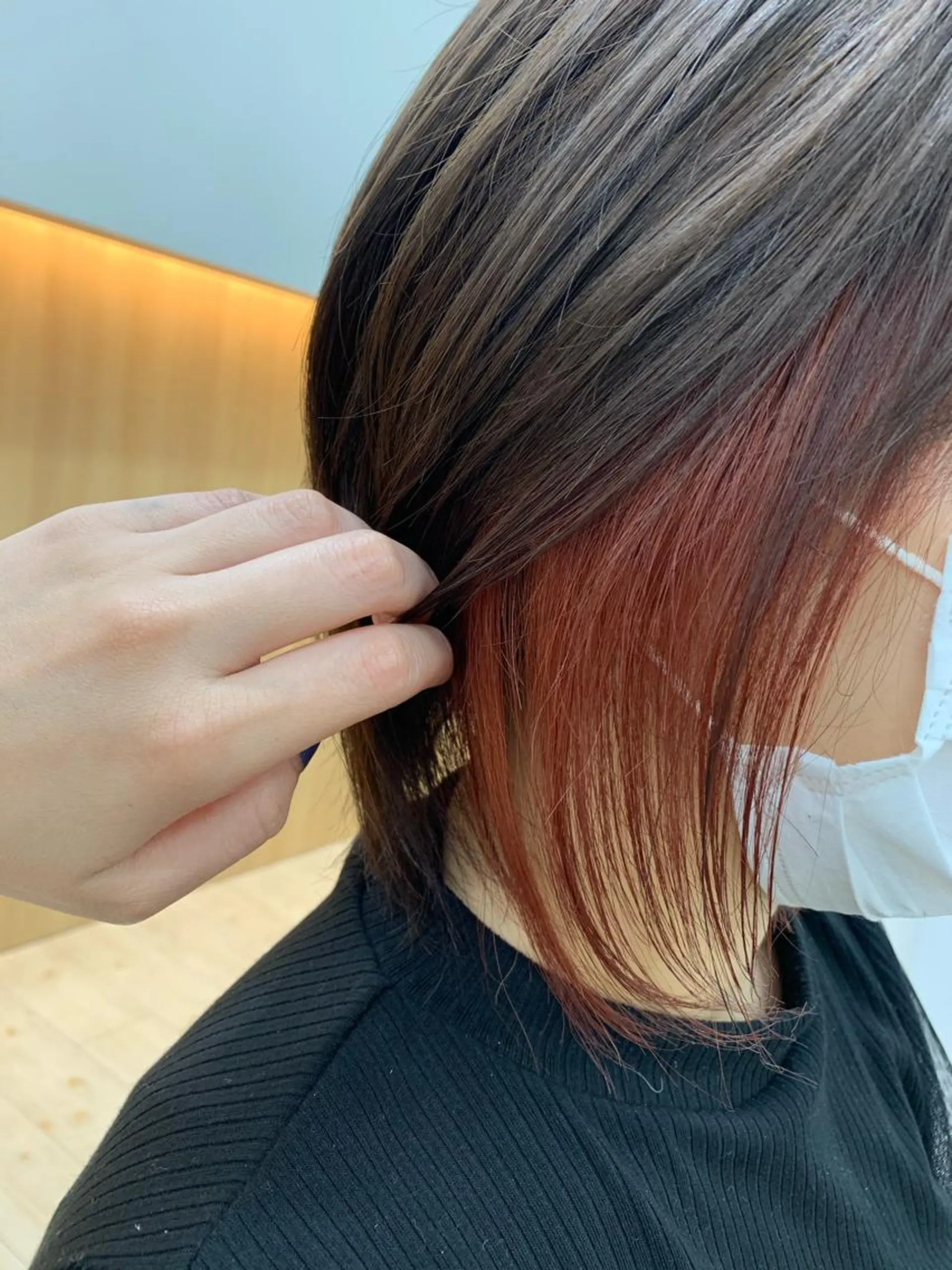 ショート 心斎橋/海外レイヤー 募集中三好玲奈のヘアスタイル