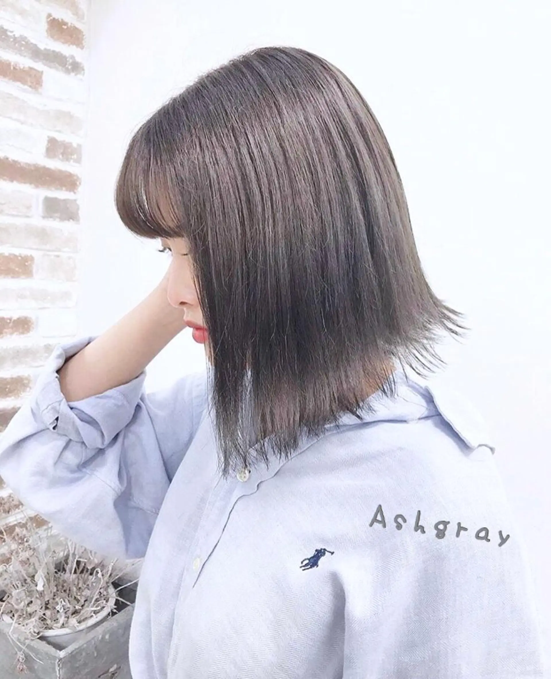 ショート カラー 韓国ヘア＆透けカラー keita🇰🇷のヘアスタイル