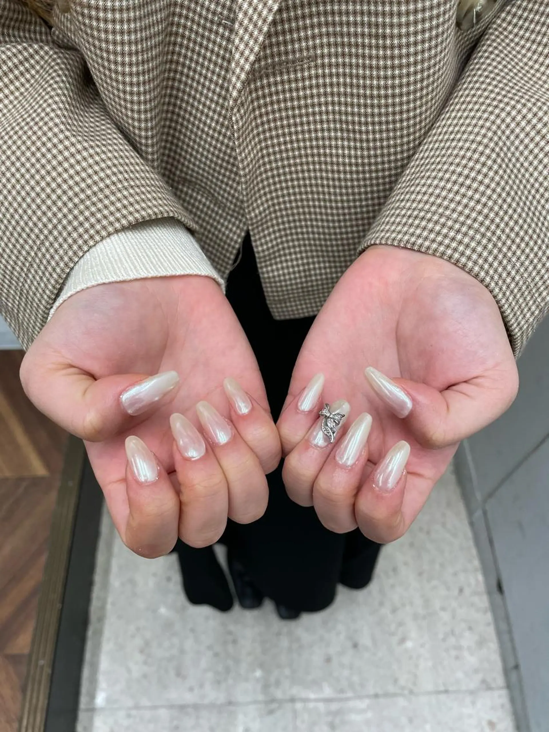 ネイル 🫧飛山琉桜/二条 ネイルアート/束感のマツエク・マツパデザイン