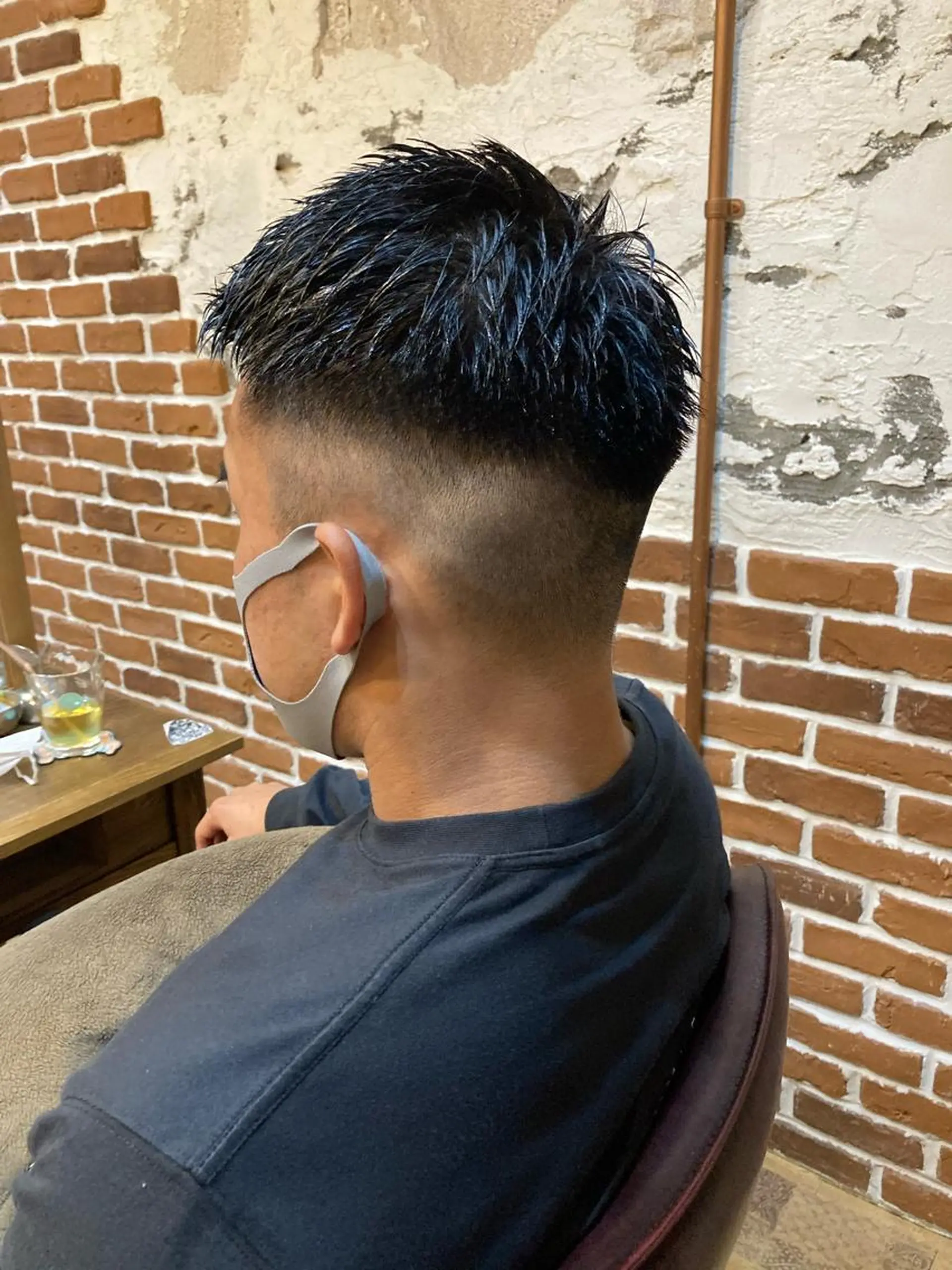 メンズ カット ヘアカラー トリートメント ✨色持ちの良い艶 カラー✨蟹江真世のヘアスタイル