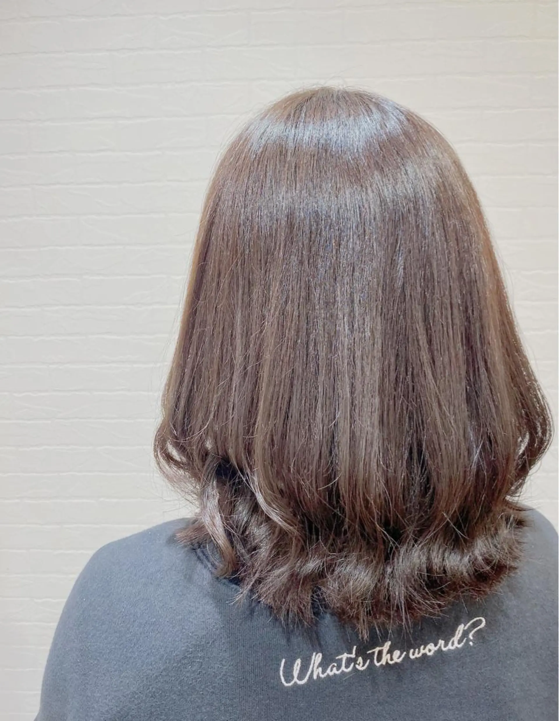 ミディアム 縮毛矯正 GRANLUSSO 〜グランルッソ駅前店所属・木口 嘉美のヘアスタイル