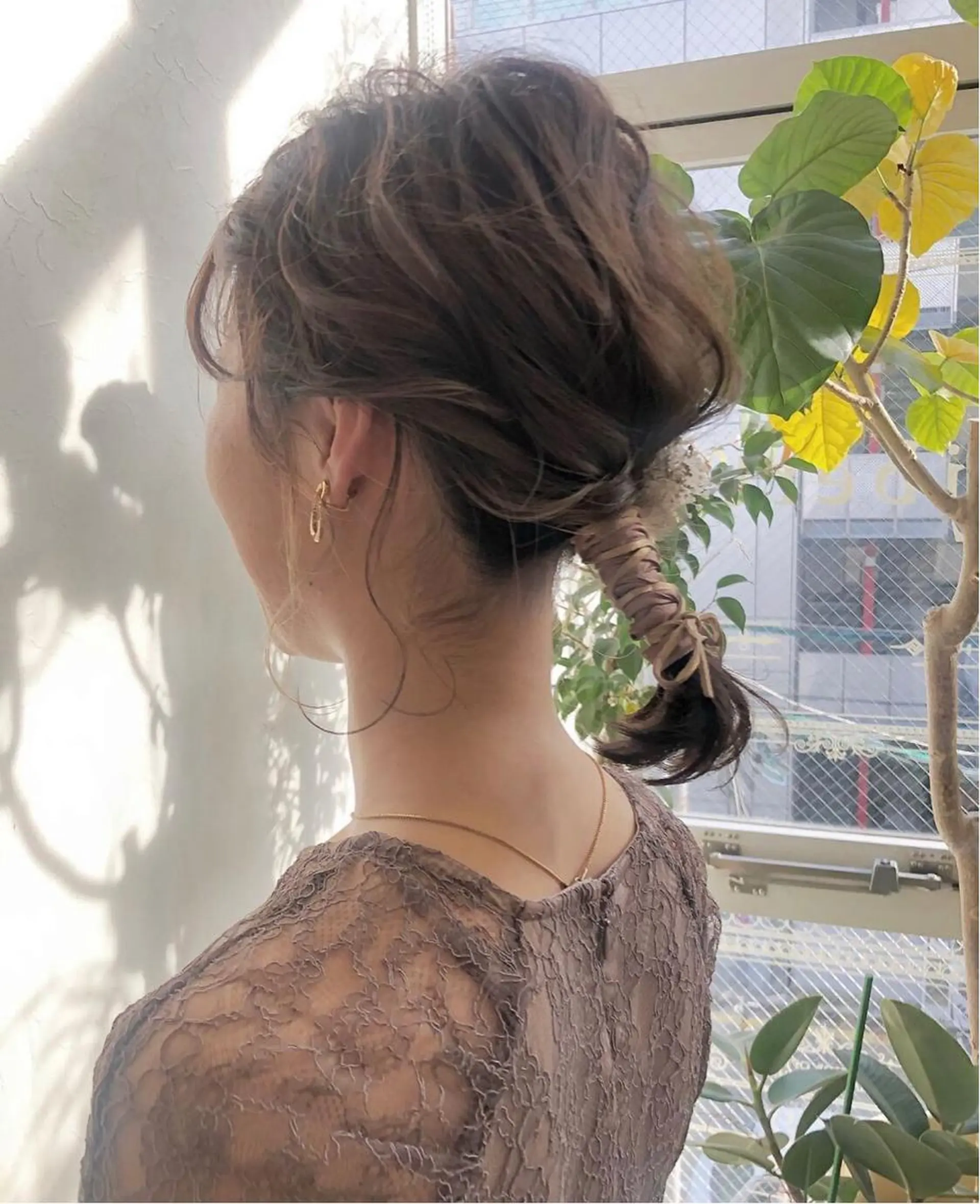 ミディアム ヘアアレンジ nakahara madokaのヘアスタイル