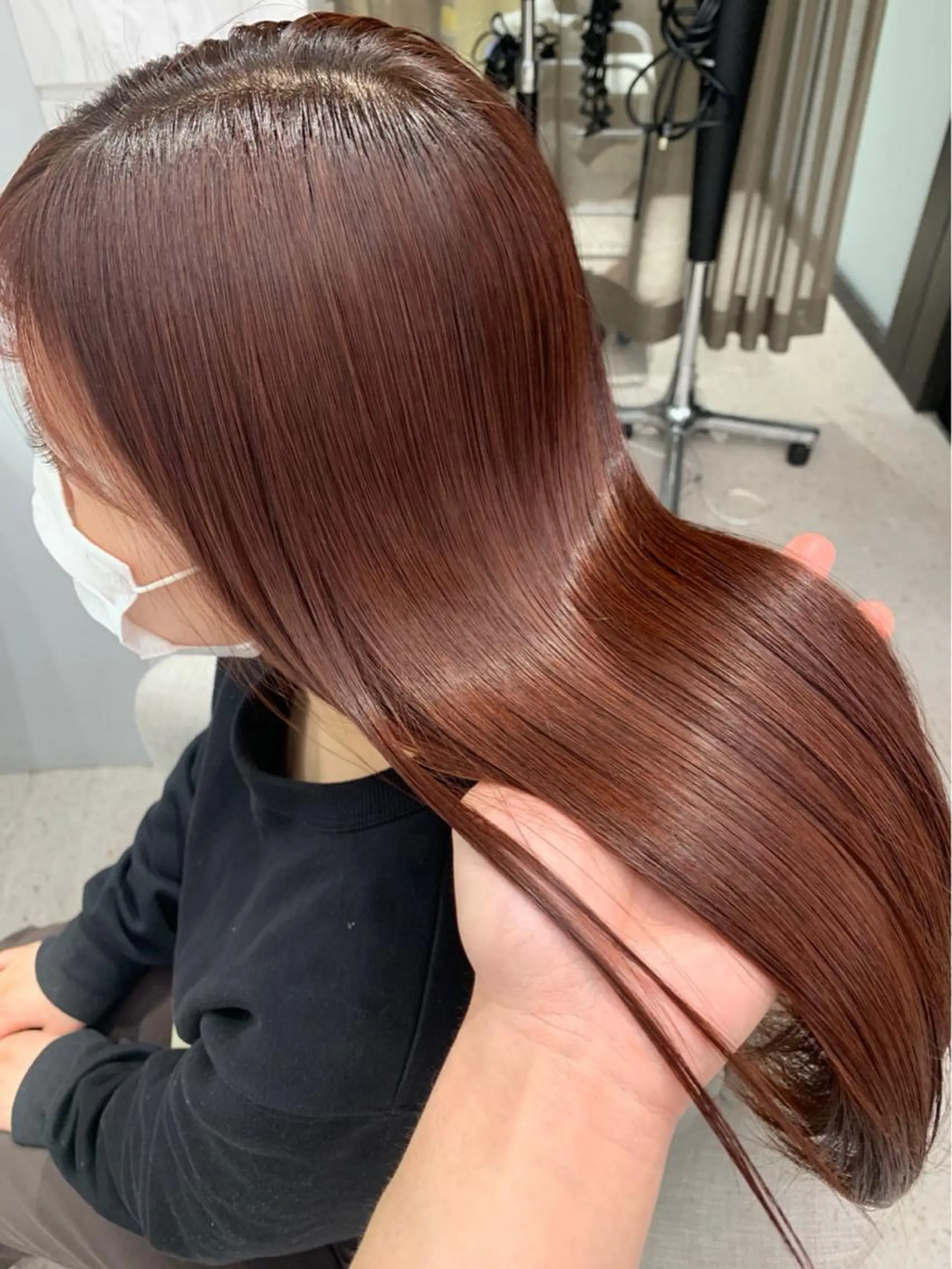 ロング 銀座／レイヤーカット 🤍内野すみれのヘアスタイル