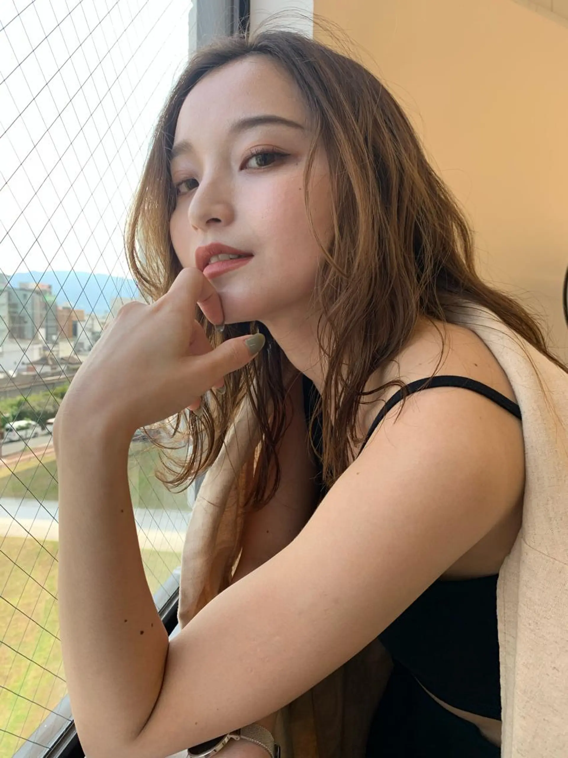 ミディアム カラー グラデーションカラー レイヤーカット カット ヘアカラー トリートメント PAIR DAISUKEのヘアスタイル