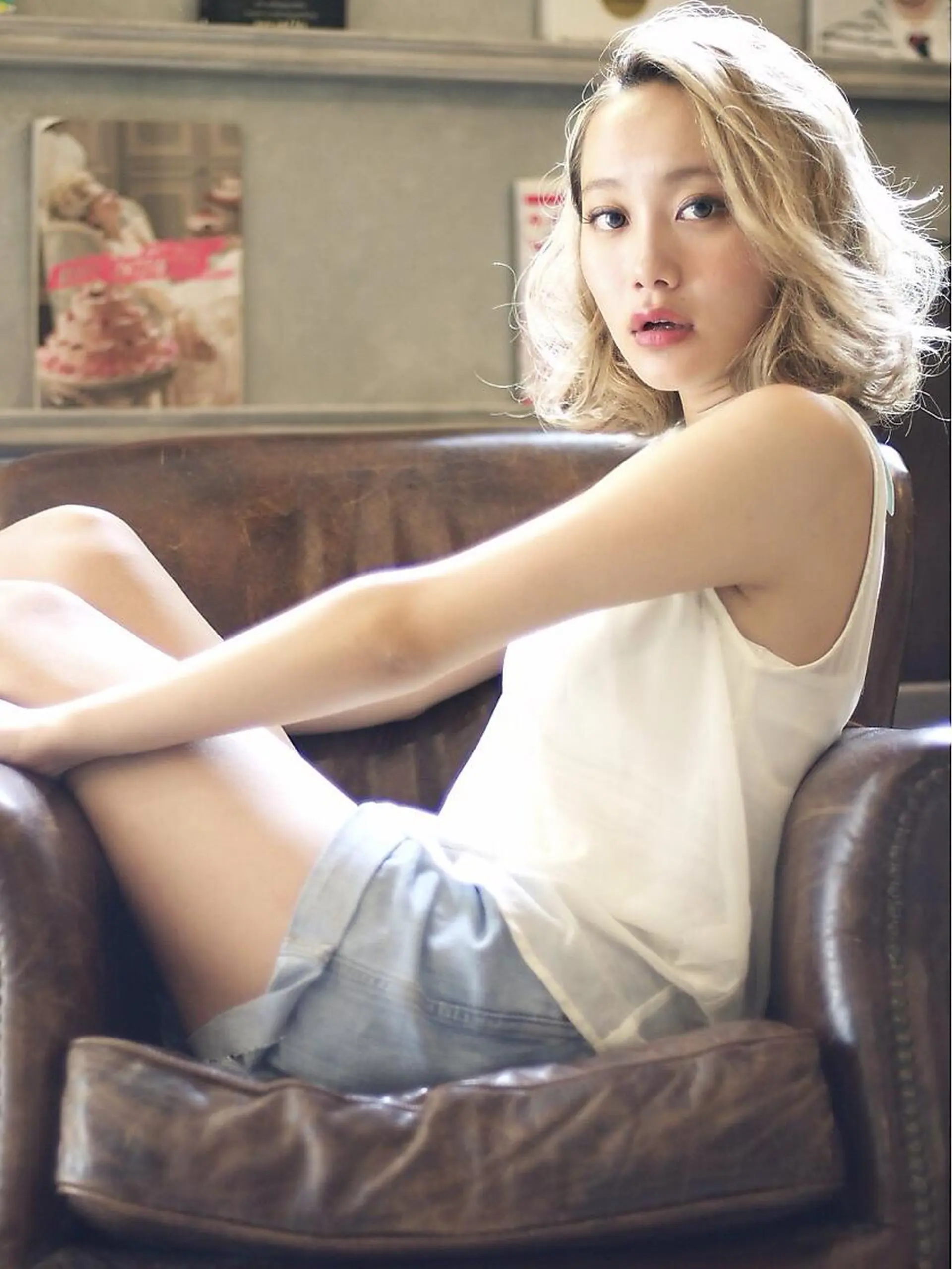 ミディアム IVE所属・ダブルカラー🤍 髪質改善／原島のヘアスタイル