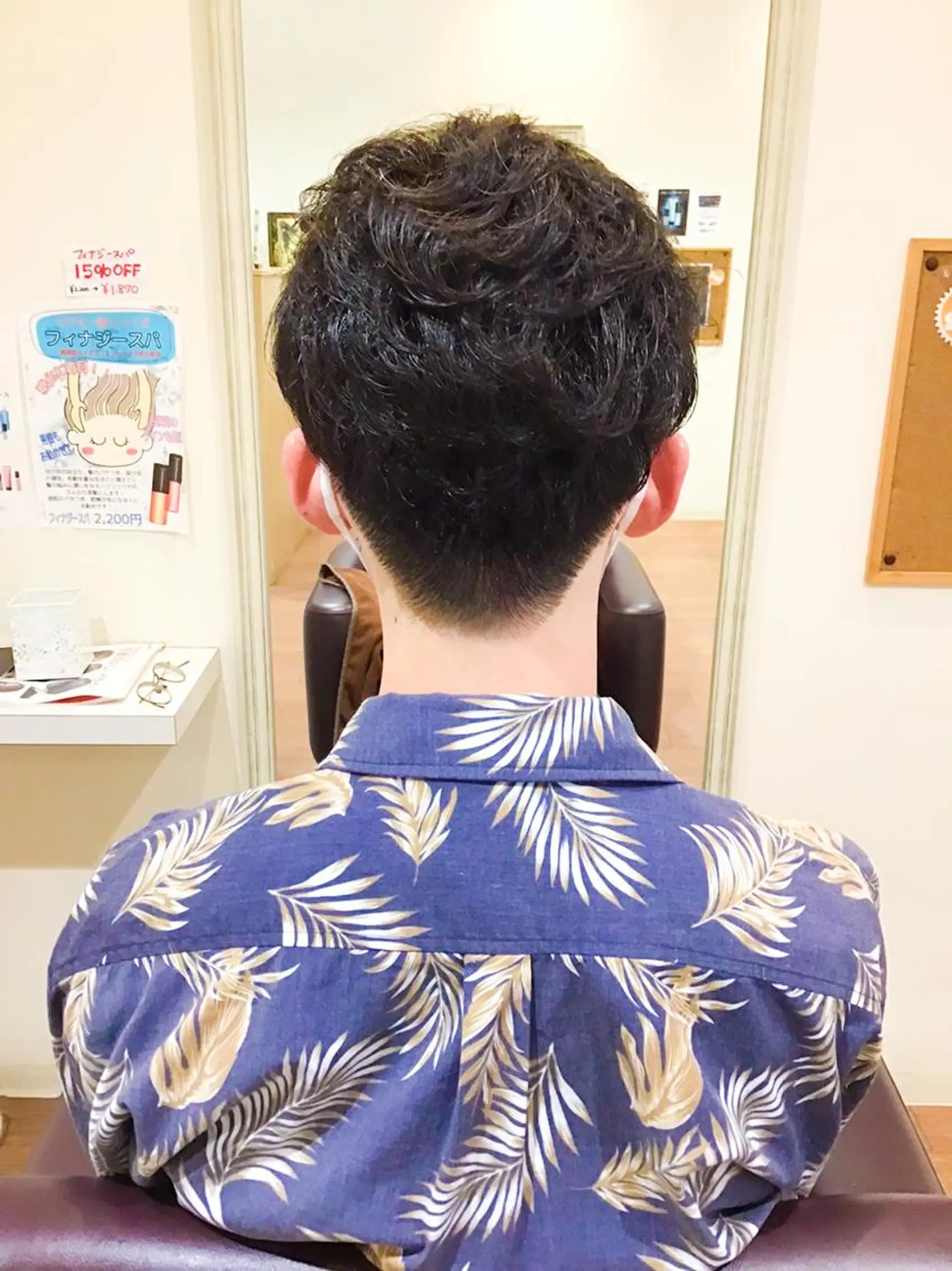 パーマ メンズ メンズパーマ 織田 悦子のマツエク・マツパデザイン