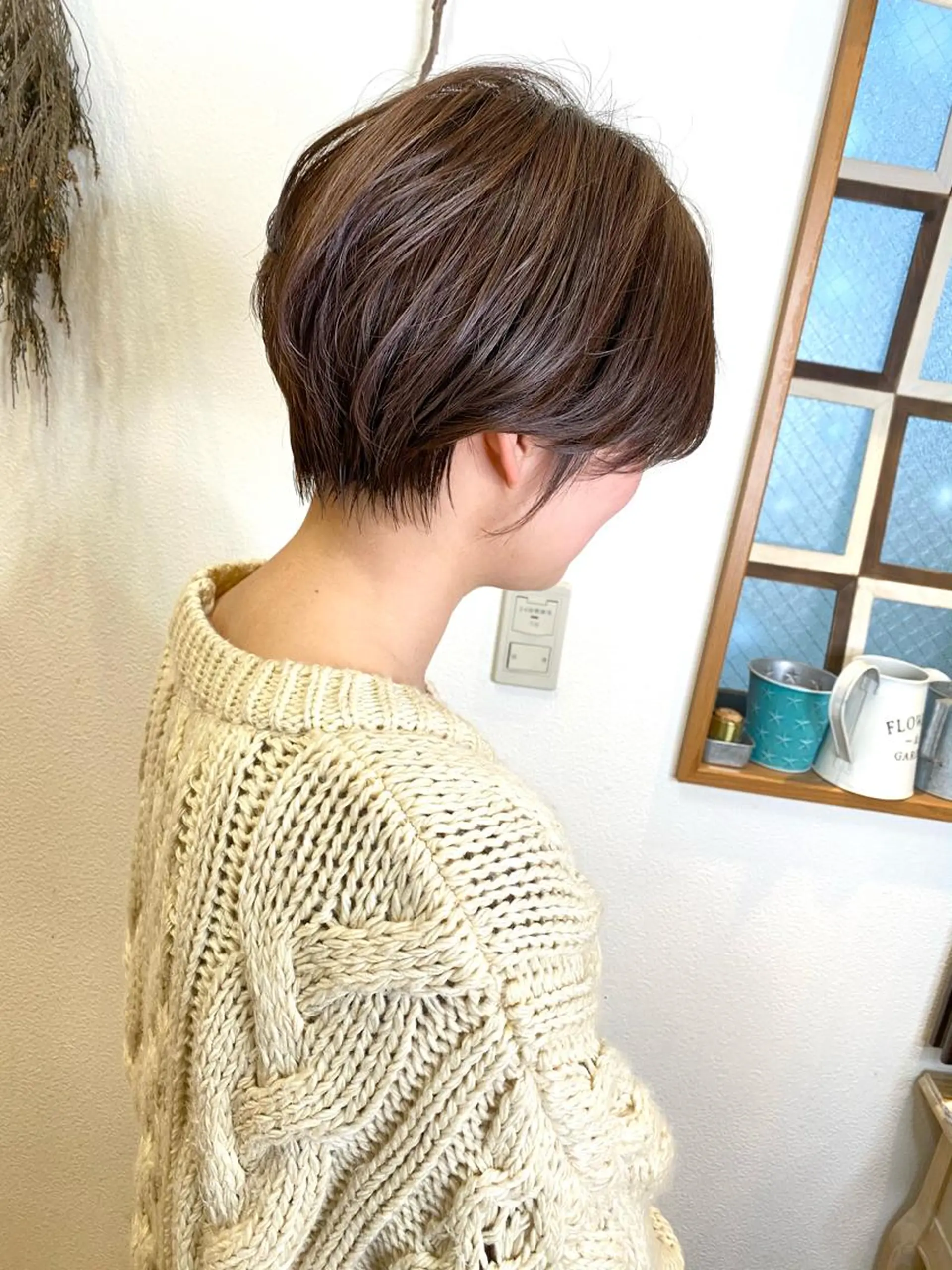 ショート カラー カット ヘアカラー トリートメント ショート、ボブ シマダマサトのヘアスタイル