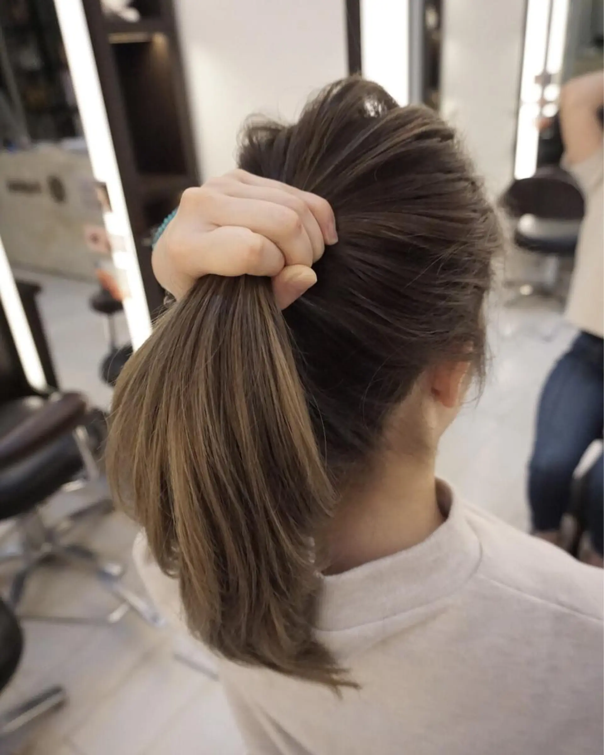 セミロング カラー TOPSTYLIST 🇬🇧JIMMYのヘアスタイル