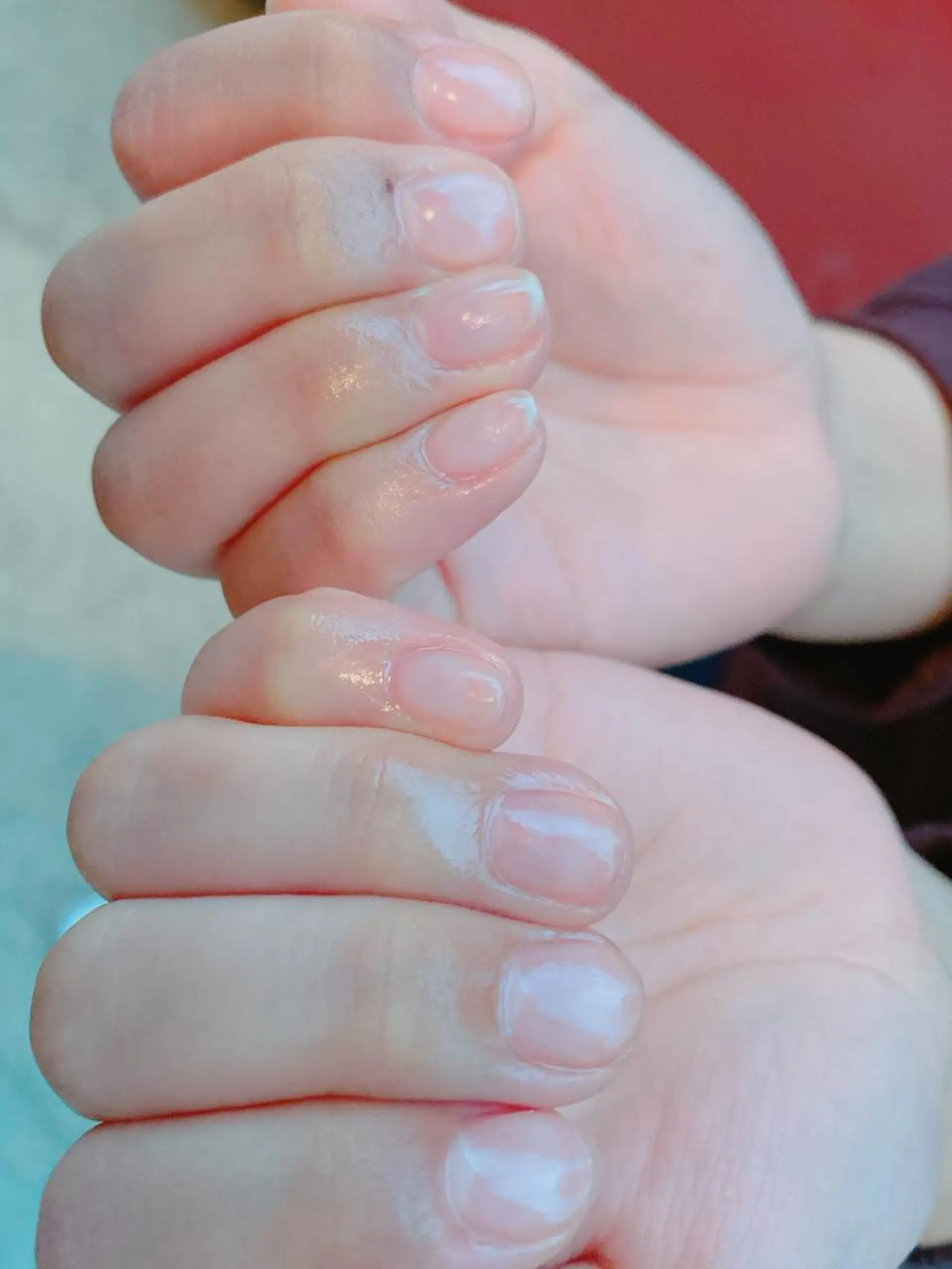 ネイル クリアネイル 大人キレイ 𝑁𝑖𝑥𝑖𝑠のネイルデザイン