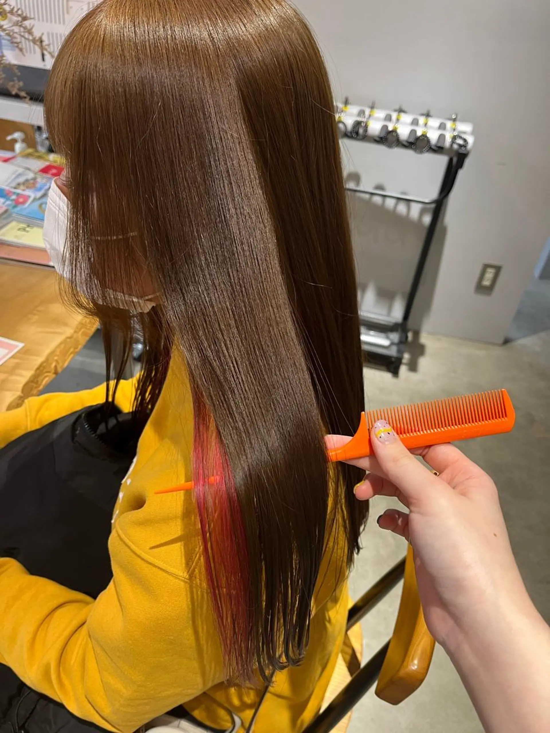 ロング ヘアカラー トリートメント ROCCO east MIYOのヘアスタイル