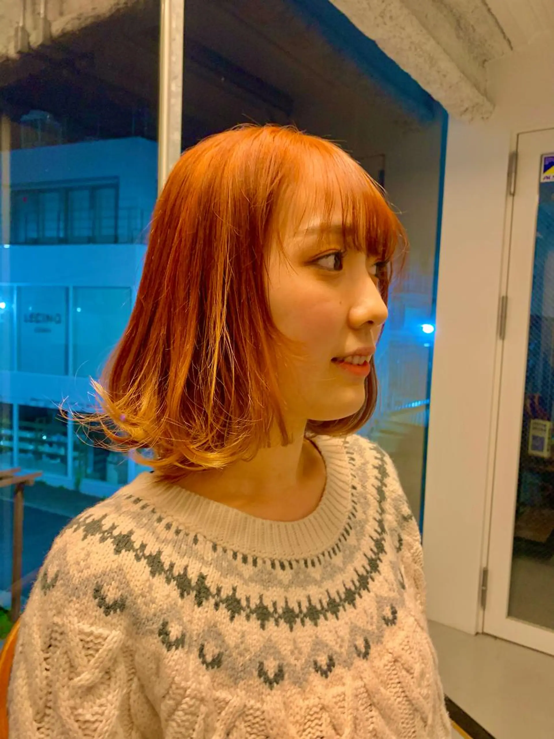 セミロング natural la vie所属・ナチュラルラヴィ 木津谷　響のヘアスタイル