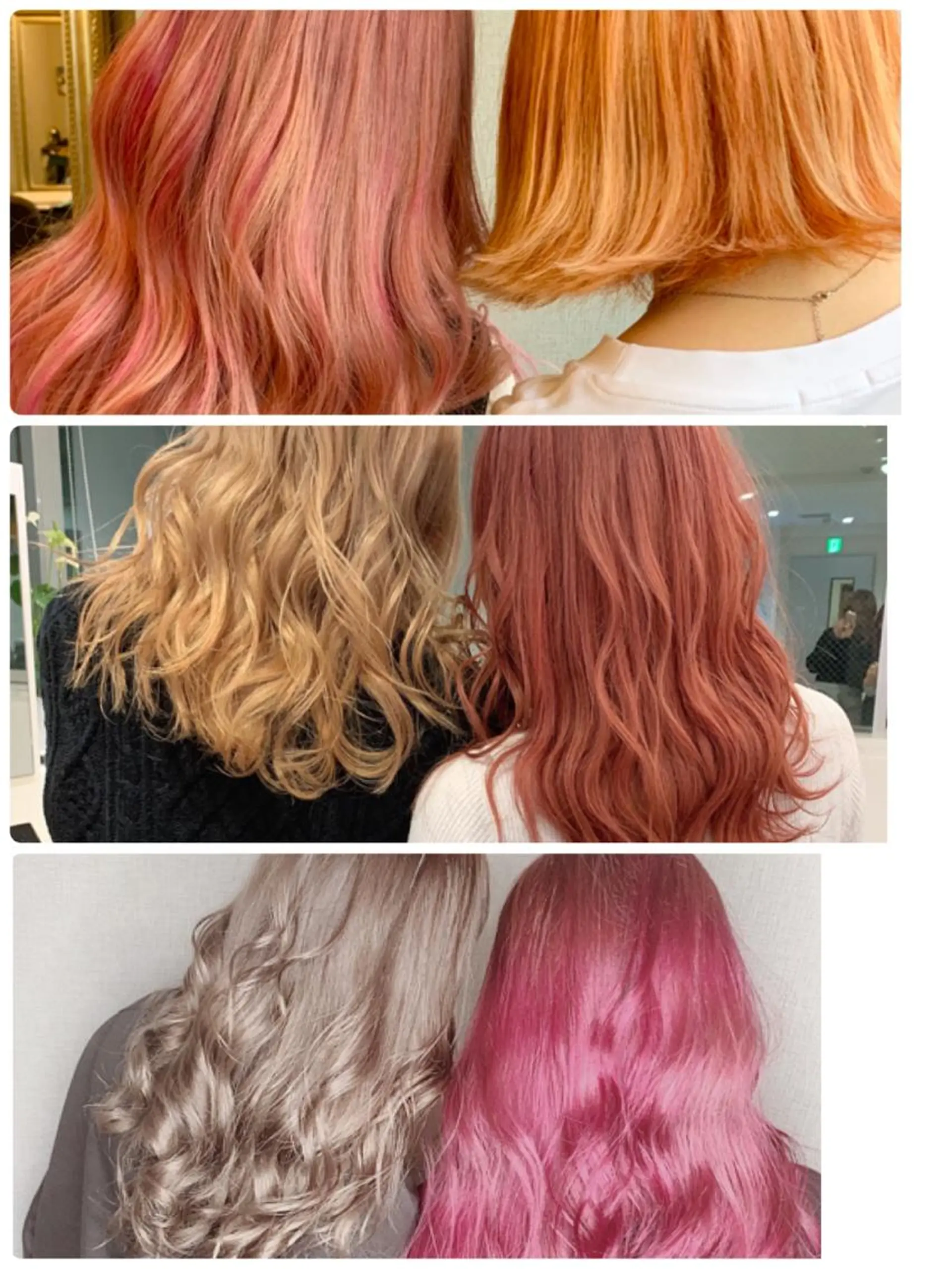 セミロング アッシュ ハイライト 髪質改善 レイヤーカット ヘアカラー トリートメント Selene hair OSAKAのヘアスタイル