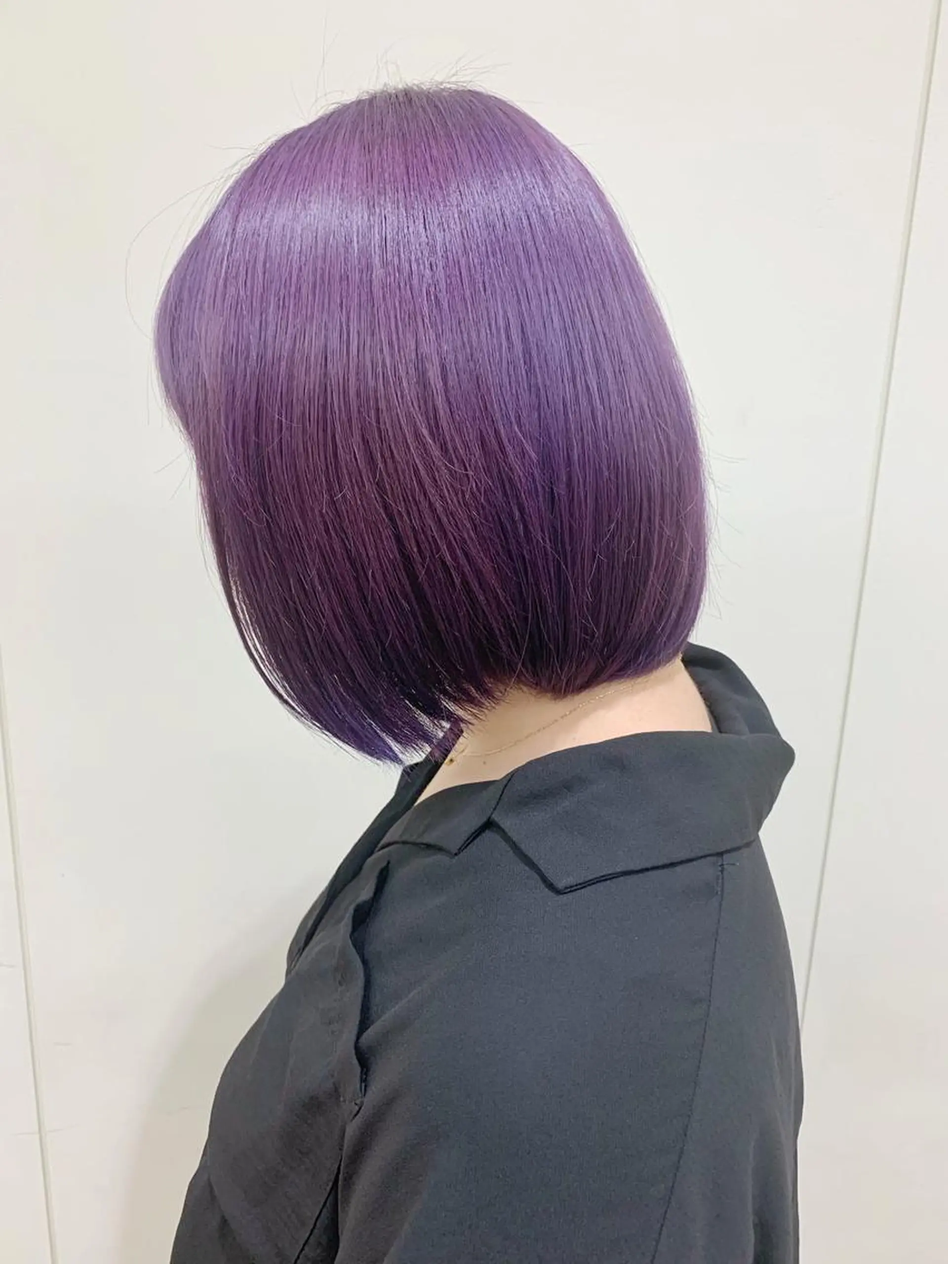 ショート カラー ラベンダーカラー Shingo #パーマのヘアスタイル