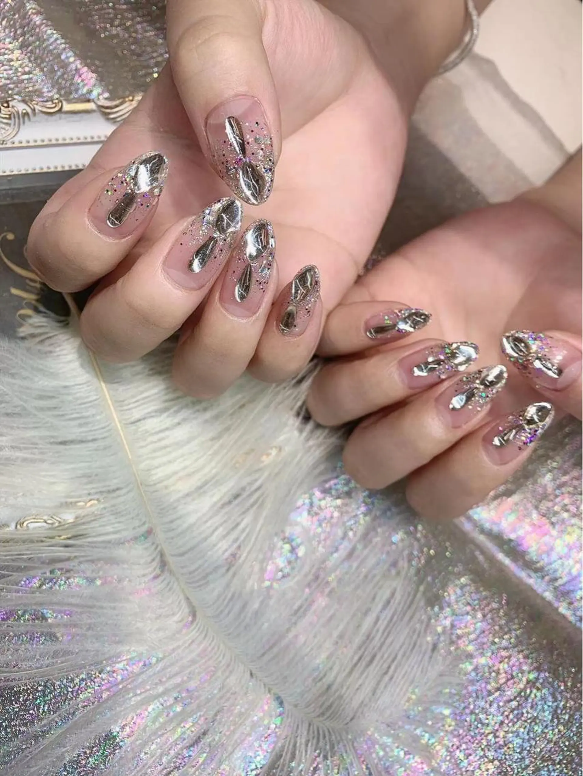 ネイル 長さだし専門店 M2　rikaのネイルデザイン