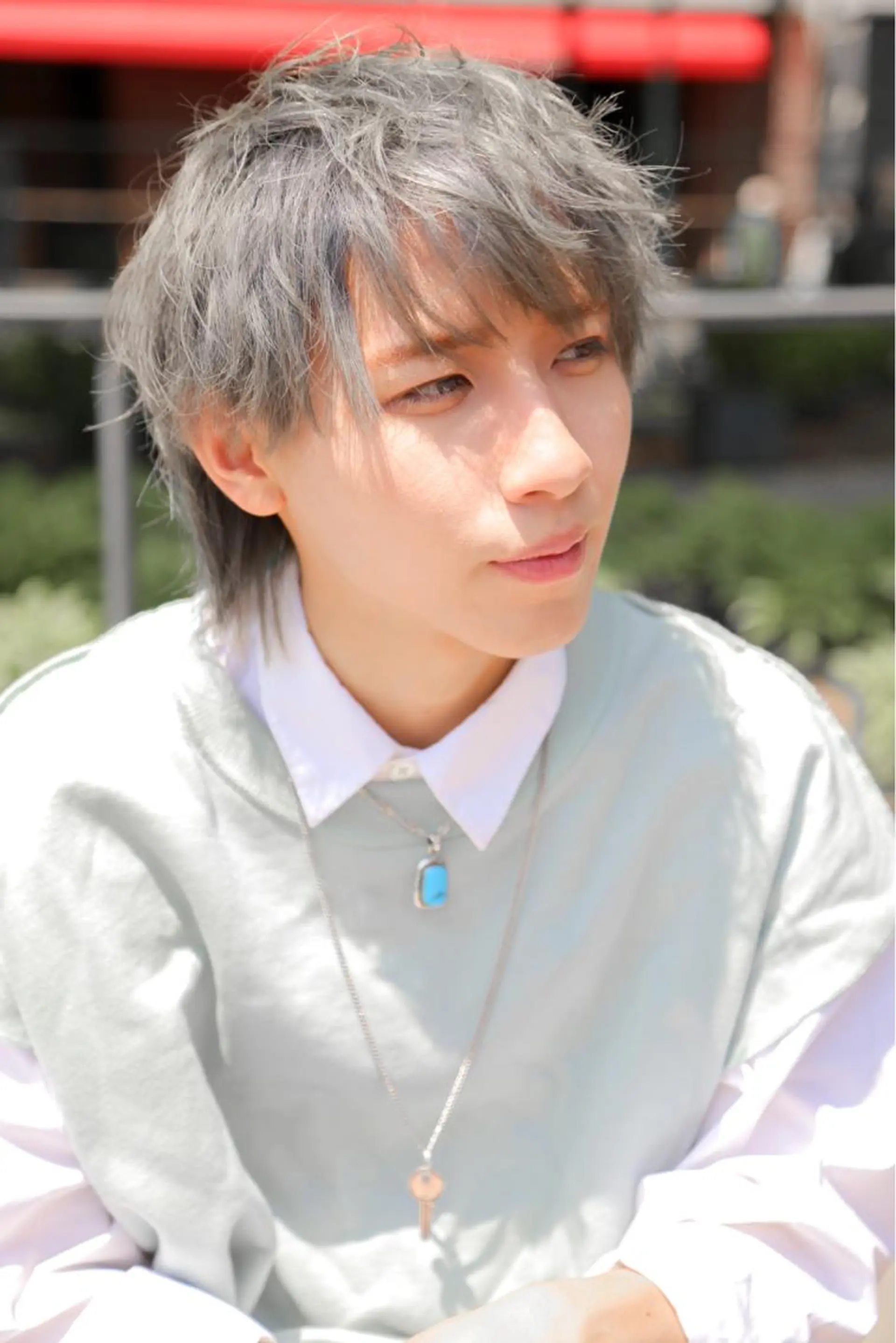 ショート カラー メンズ warme所属・メンズパーマ メンズ特化ryoのヘアスタイル