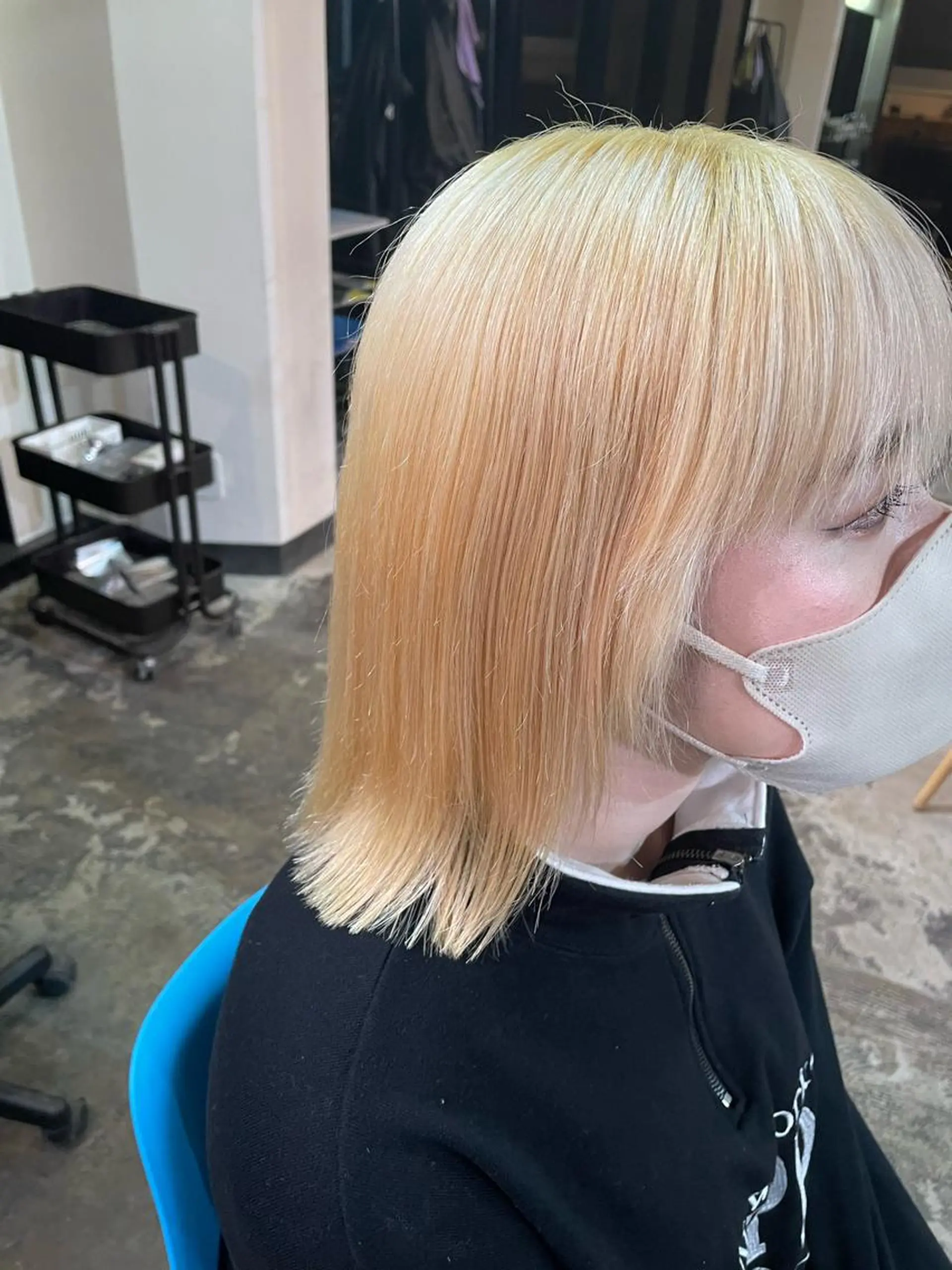 カラー La fith hair ray 札幌店所属・顔まわり/W カラー/リョウのヘアスタイル