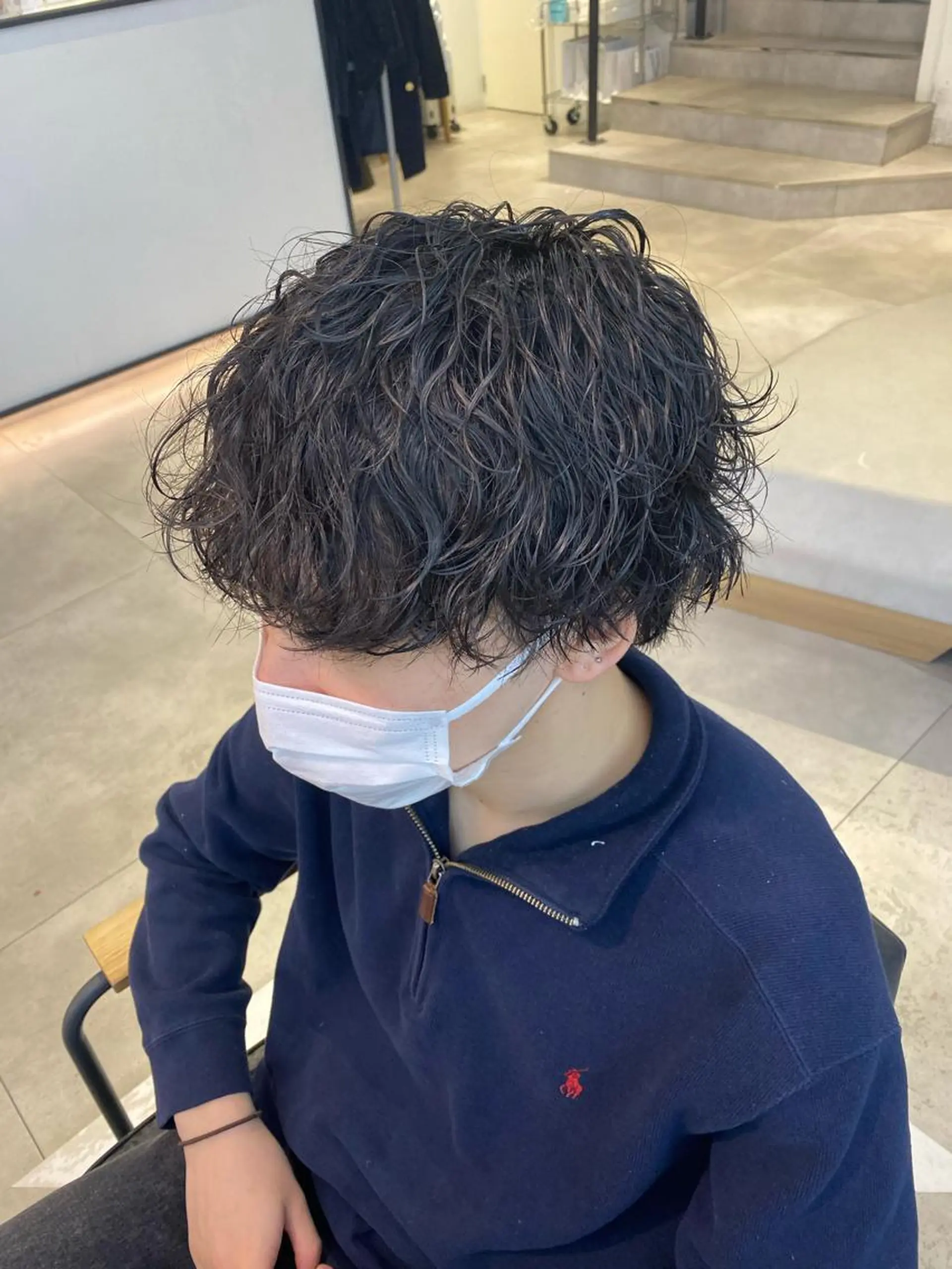 パーマ メンズ 新宿【メンズパーマ】 塩澤太一のヘアスタイル