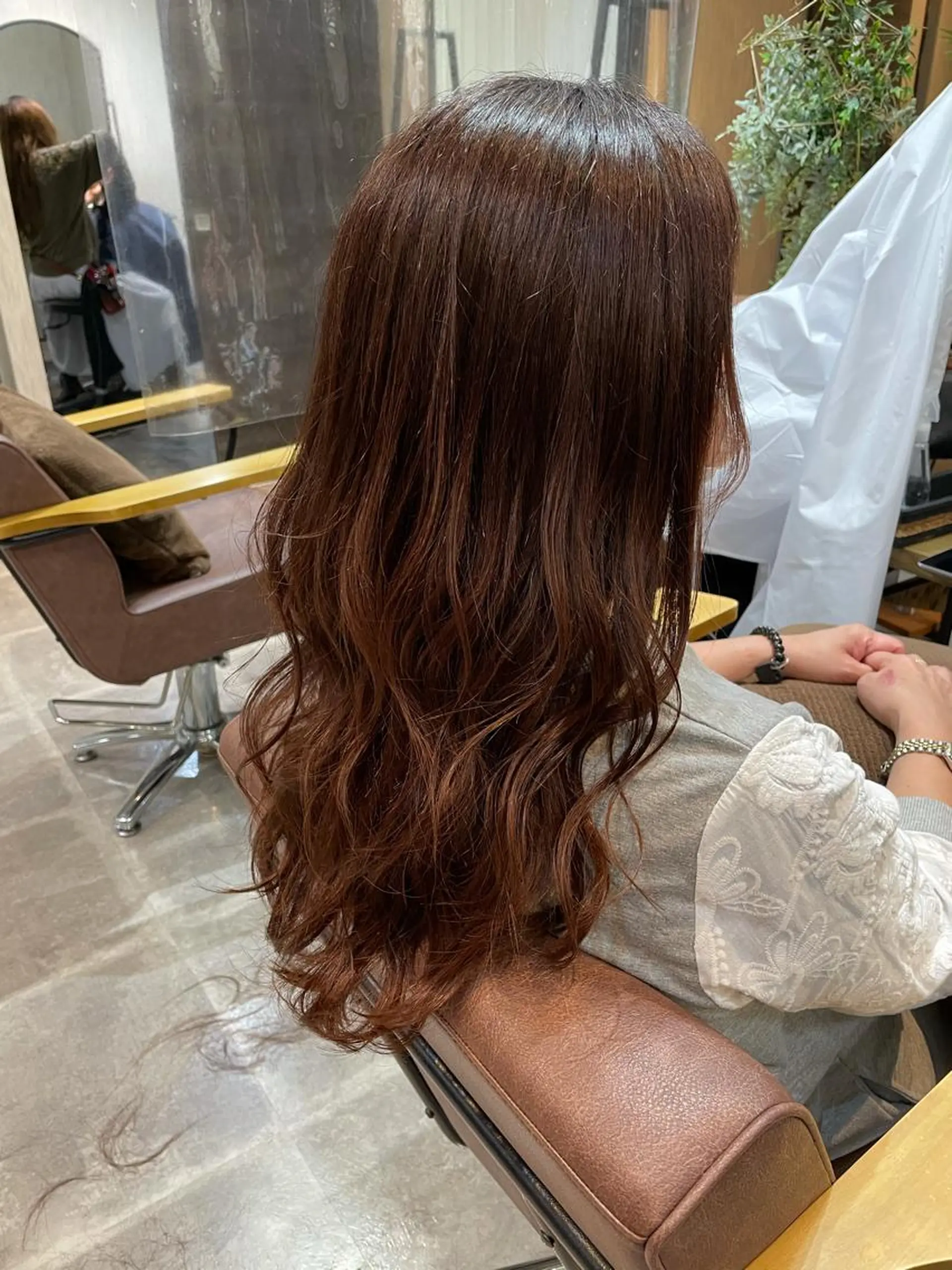 ロング カラー トリートメント ヘアカラー トリートメント newiGRANDE 🌈萩原聖也のヘアスタイル