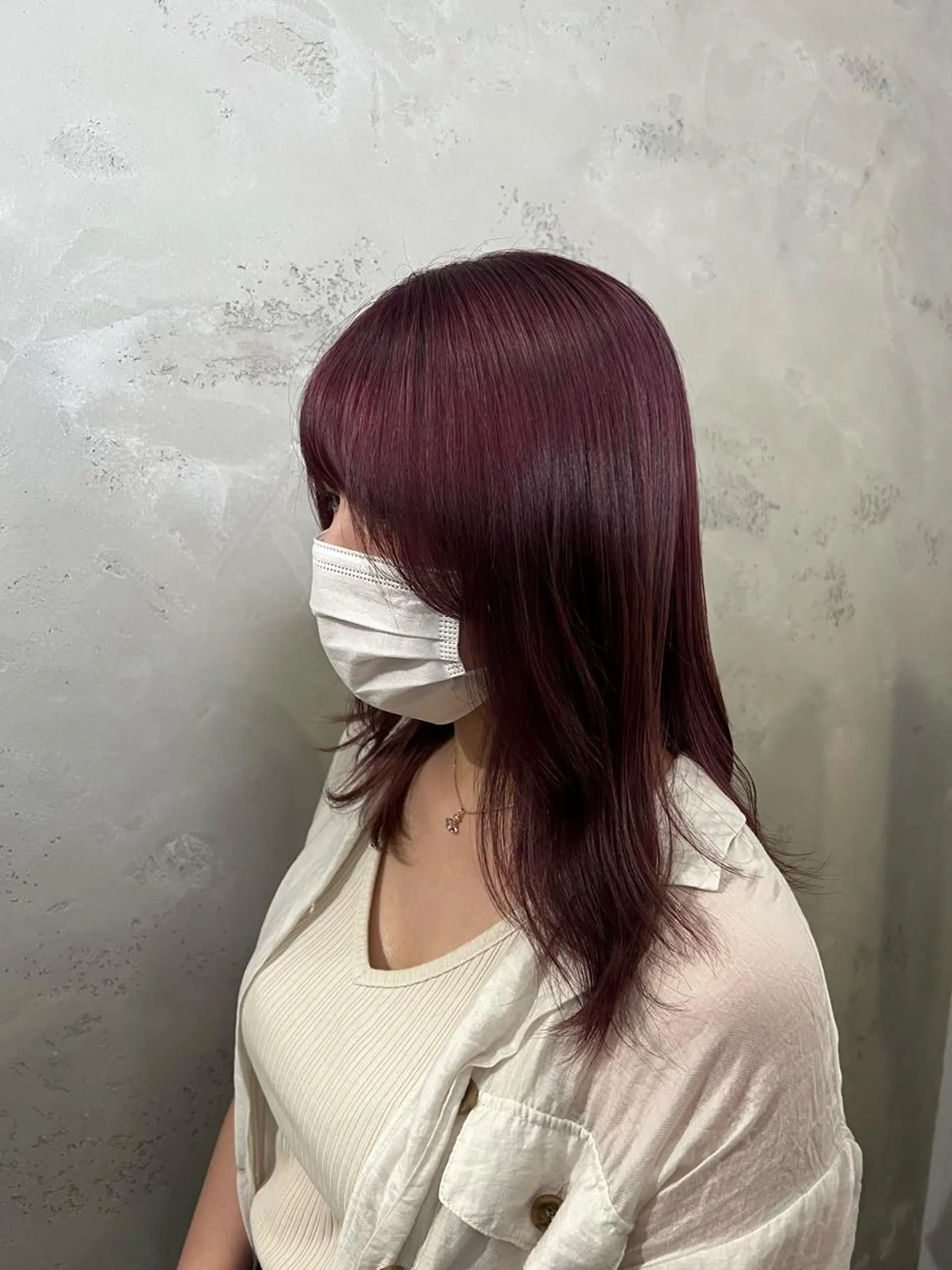 カラー マスダ ミウのヘアスタイル