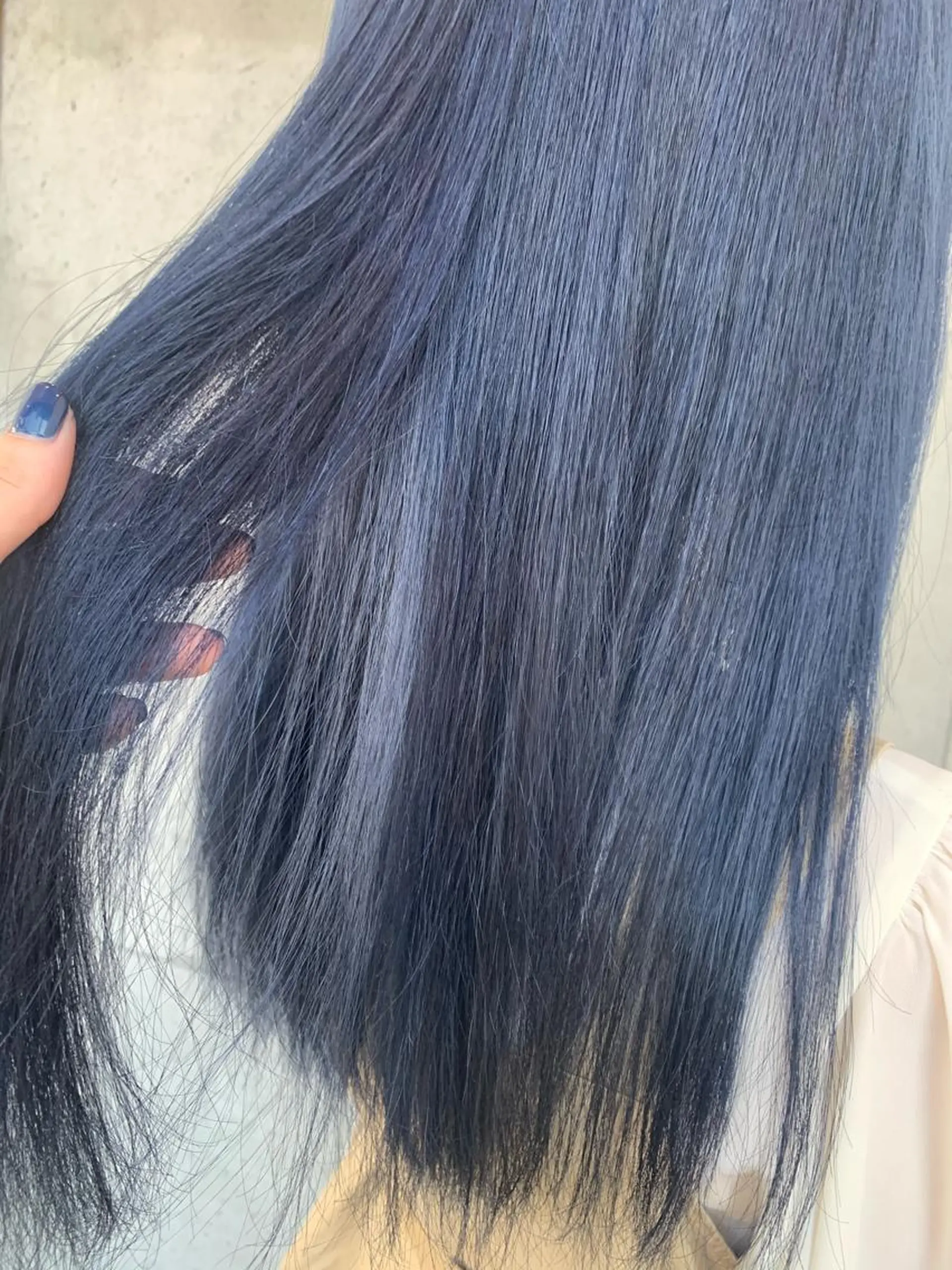 ロング 大内 志穂のヘアスタイル