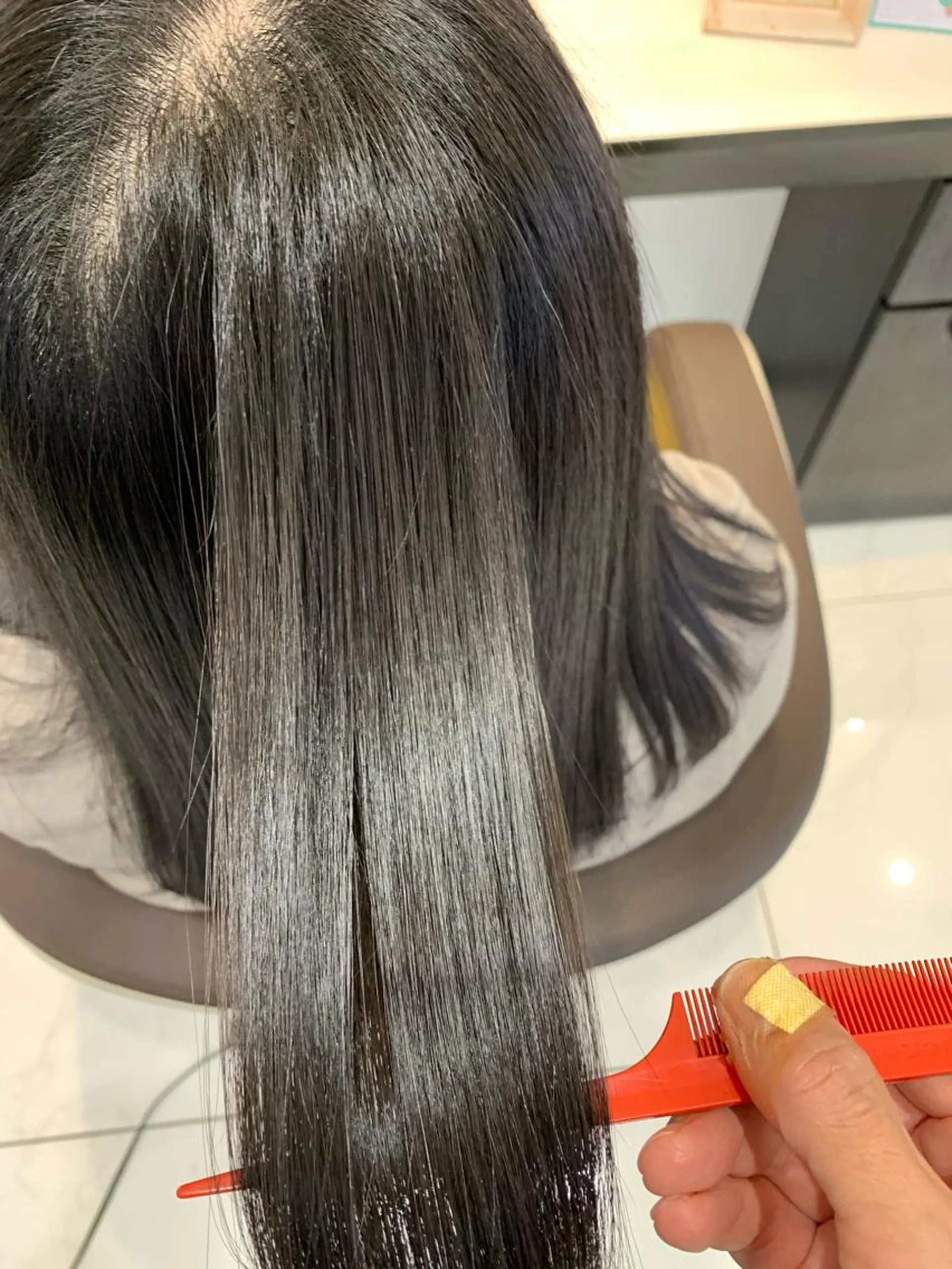 ロング 小田切 栄司のヘアスタイル