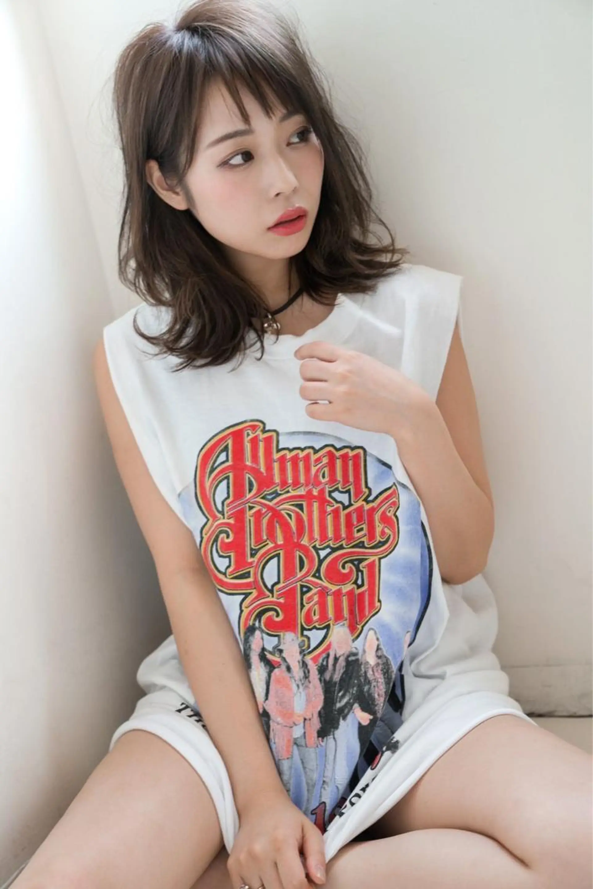 ミディアム 篠原 誠のヘアスタイル