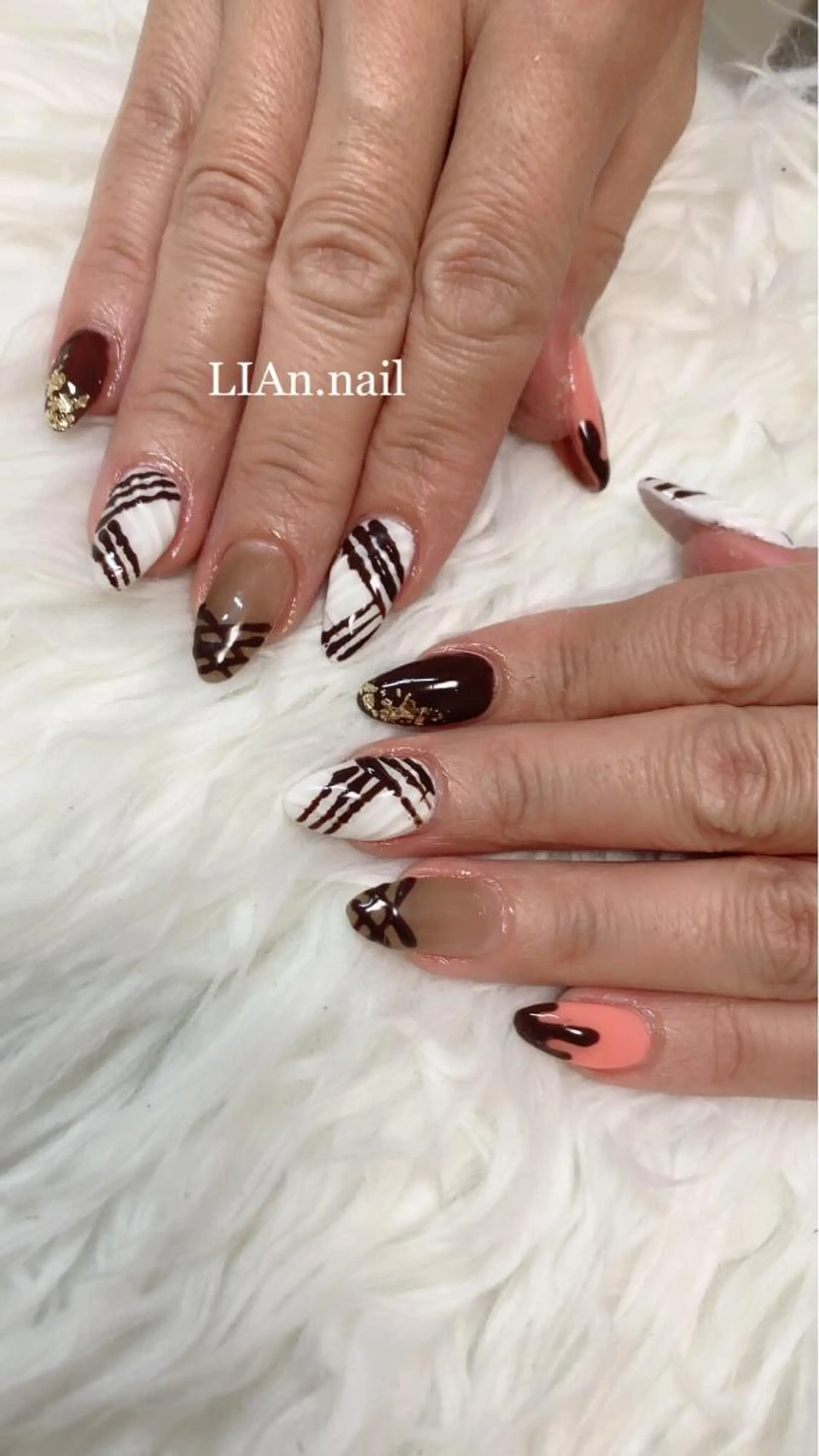 ネイル バレンタイン Lian nailのネイルデザイン