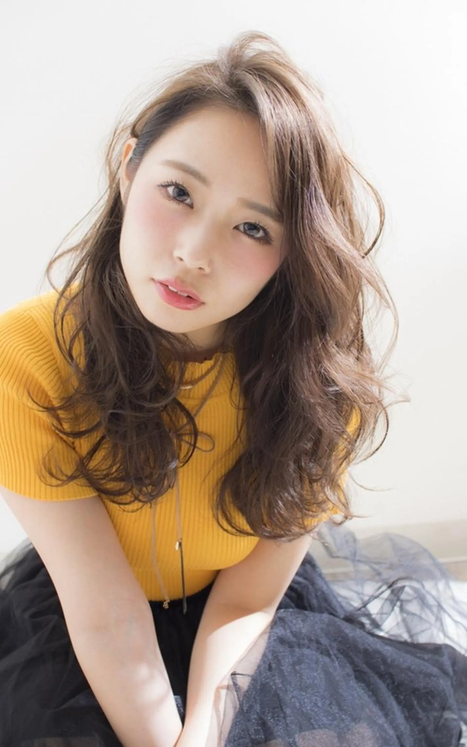 セミロング Agu  hair rupia 金沢店所属・金沢美容室/ 艶髪/夜営業/JINのヘアスタイル