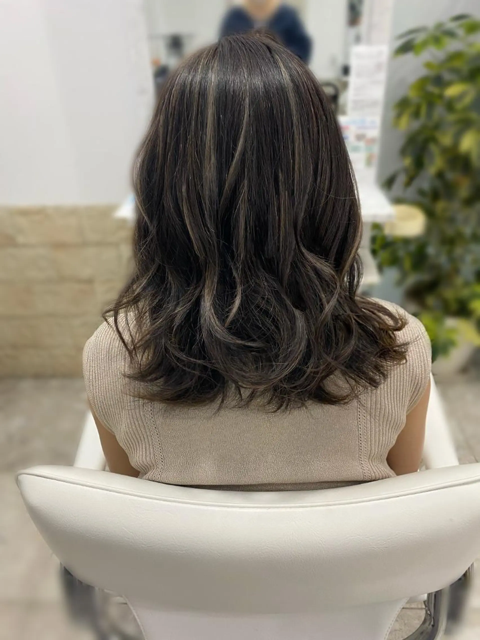 ミディアム カラー ヘアアレンジ 🧸縮毛矯正特化 金澤 彩香🎀のヘアスタイル