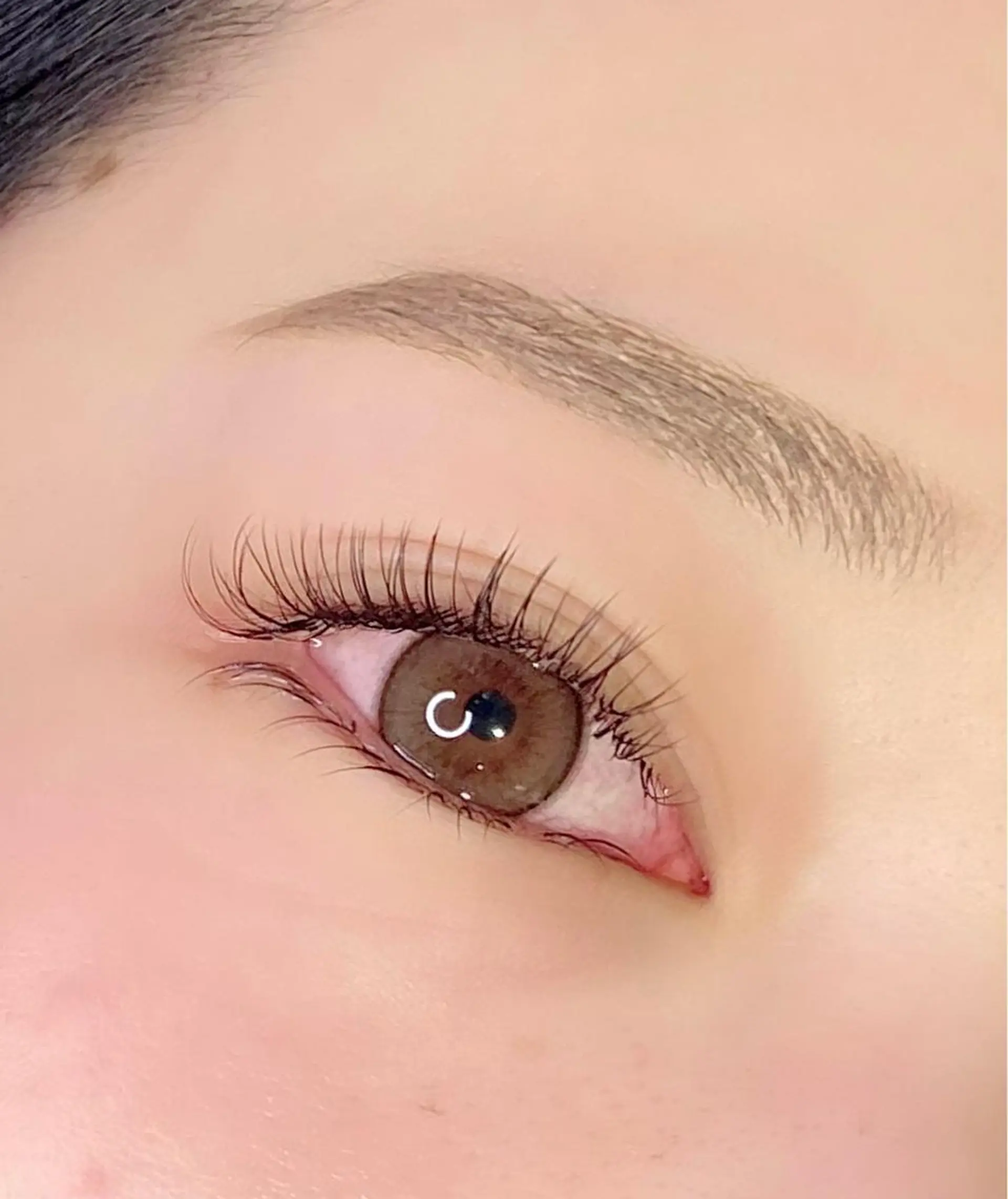 マツエク・マツパ アイブロウ 眉毛ワックス脱毛 フラットラッシュ mary nail&eyelash西大寺店所属・mary 西大寺のマツエク・マツパデザイン