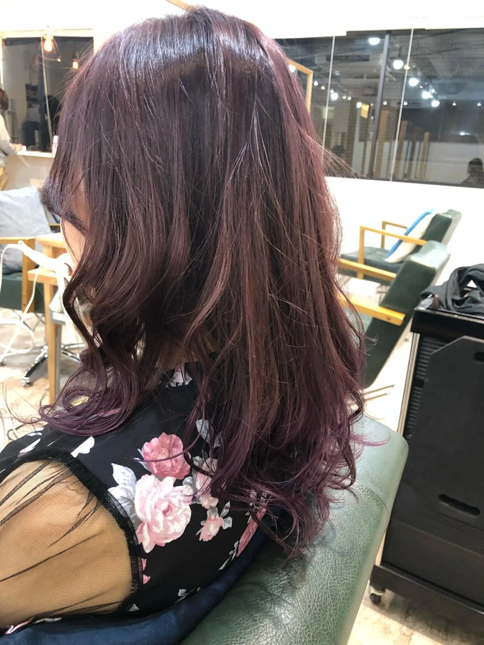 ロング カラー ヘアアレンジ 佐々木 政徳のヘアスタイル