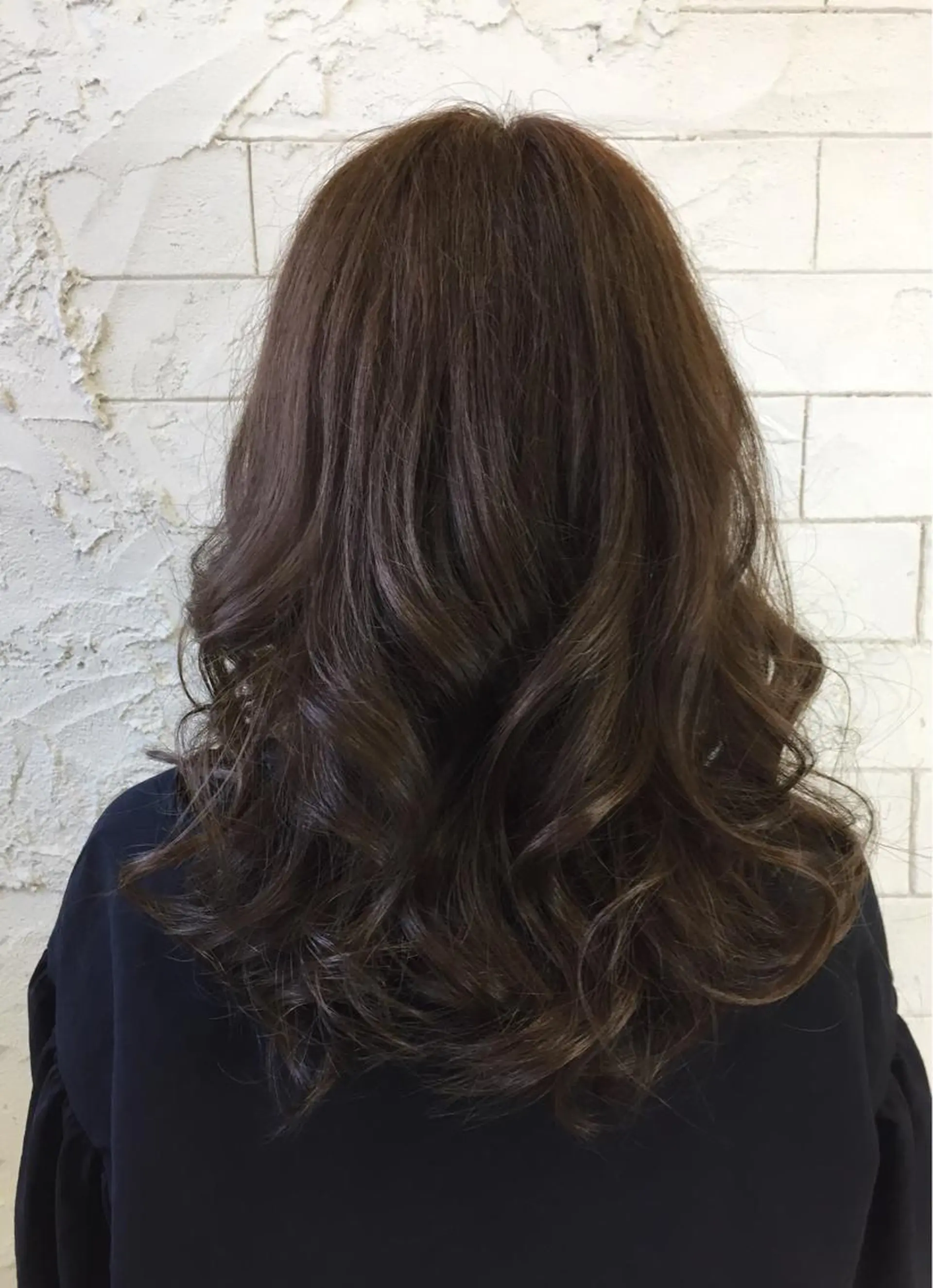 セミロング カラー archange 大井川のヘアスタイル