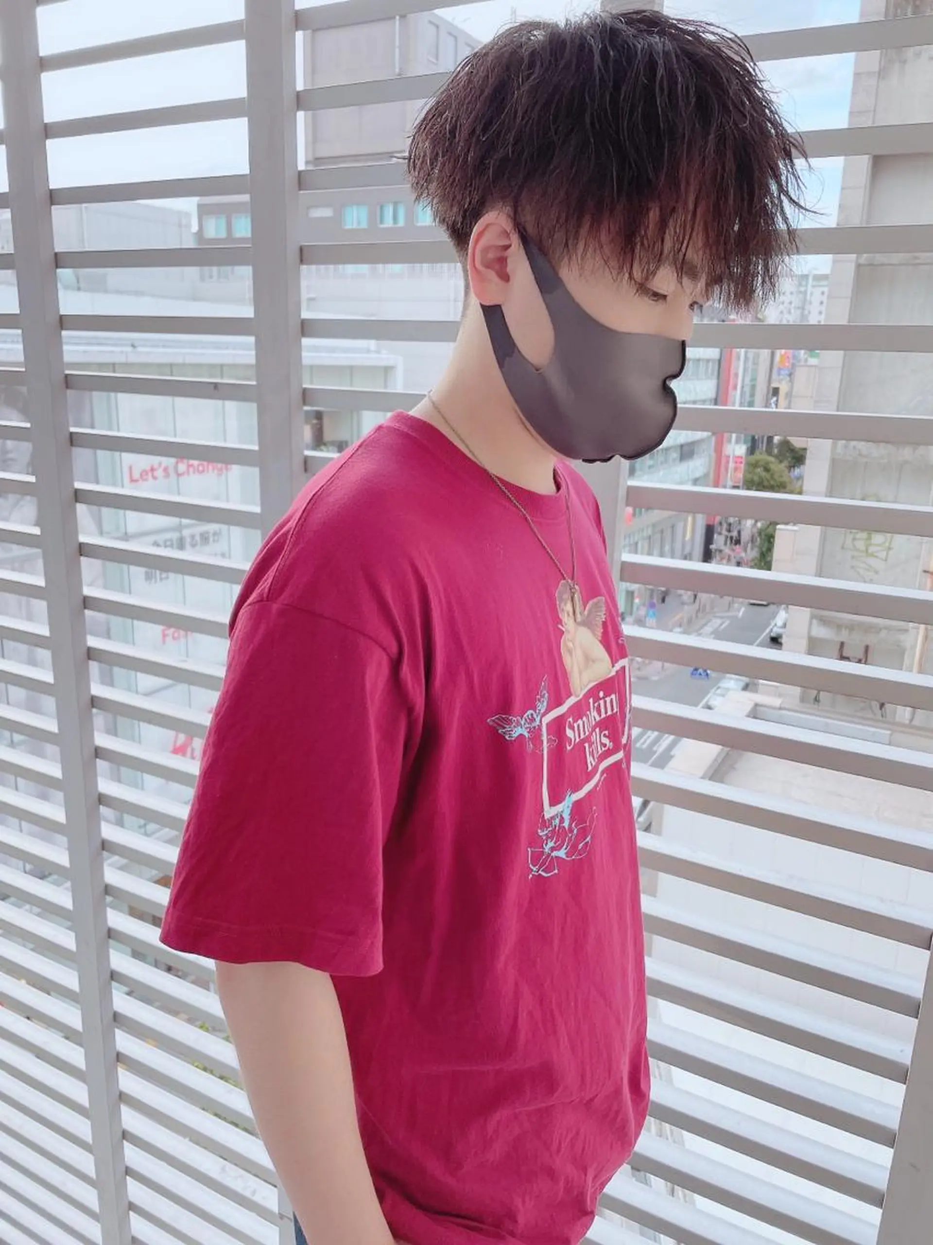 ショート パーマ ヘアアレンジ メンズ メンズZina代表 田端 麗治のヘアスタイル